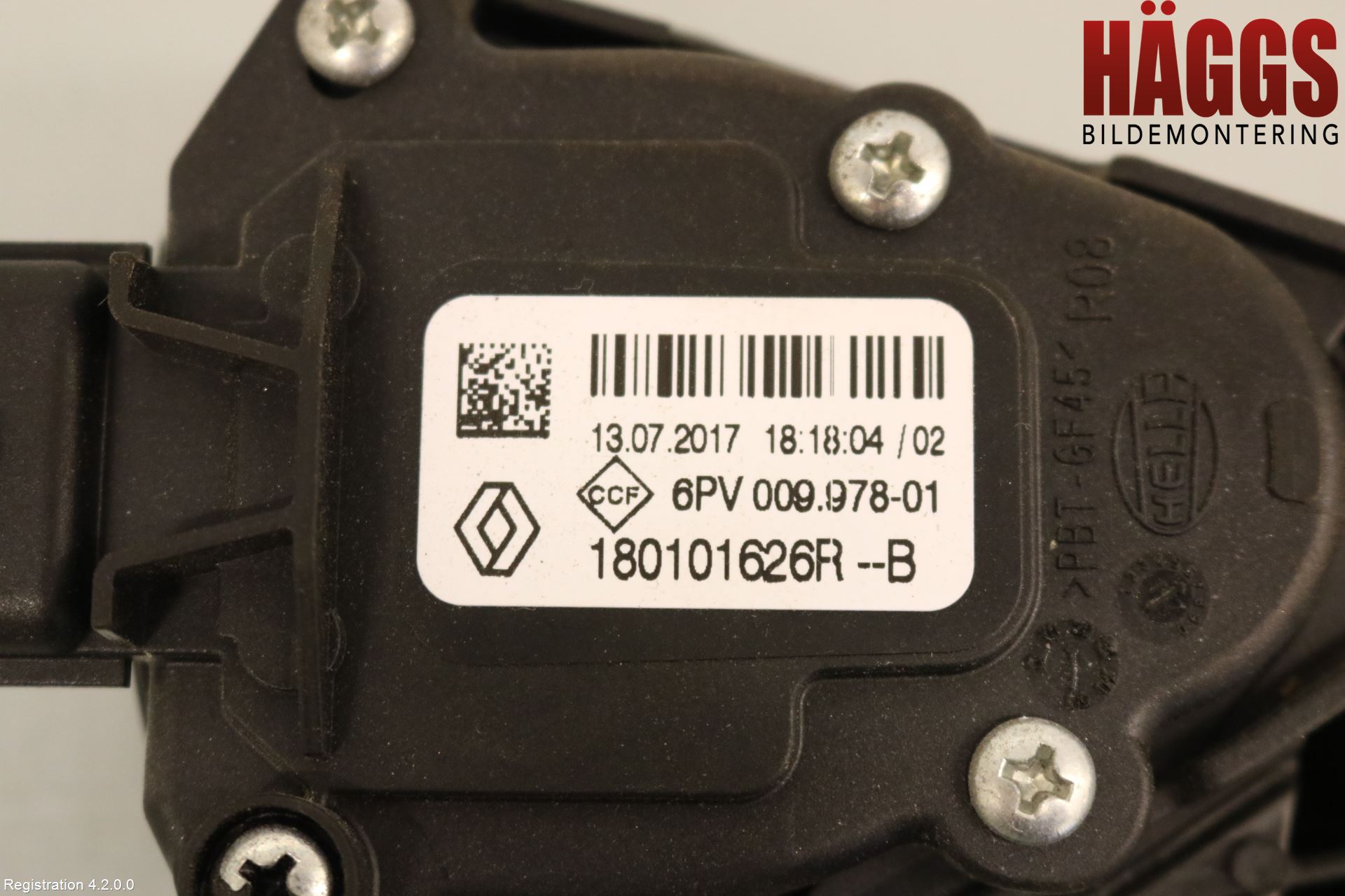 Renault MASTER III 15-20 Gaspedal