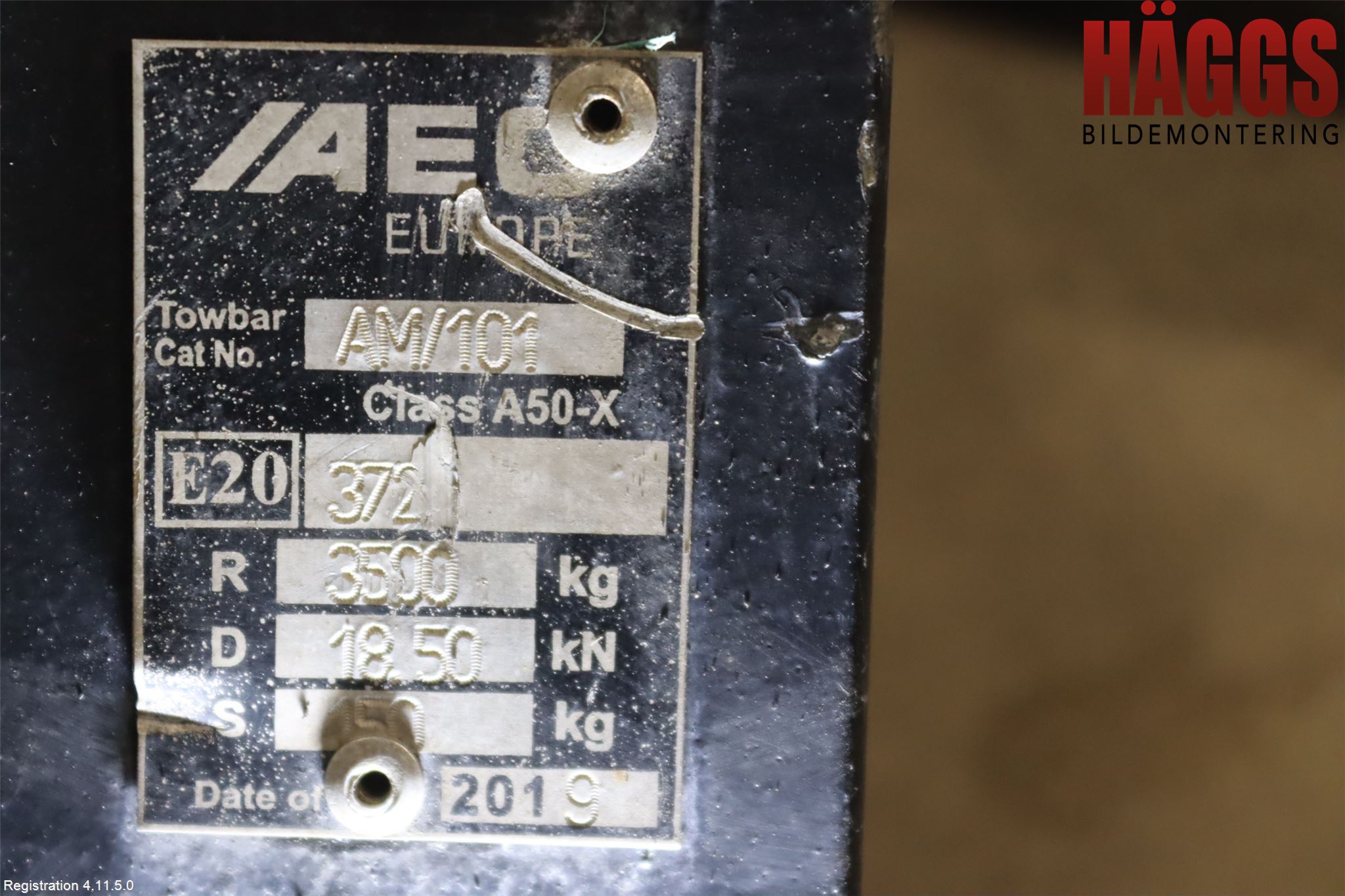 Dodge PICK UP RAM 81- Dragkrok