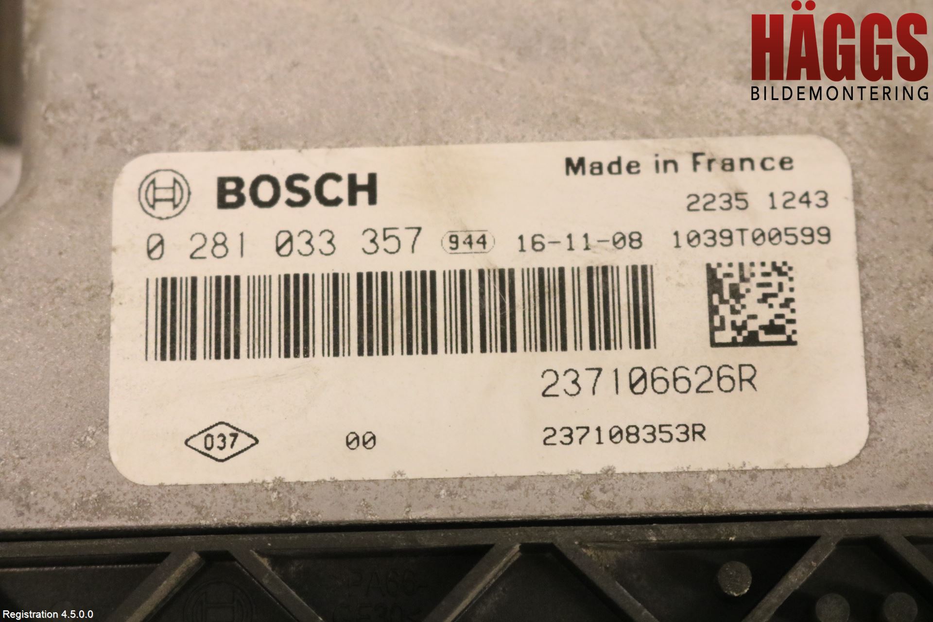 Renault TRAFIC/E-TECH 15- Styrenhet Inspump Diesel