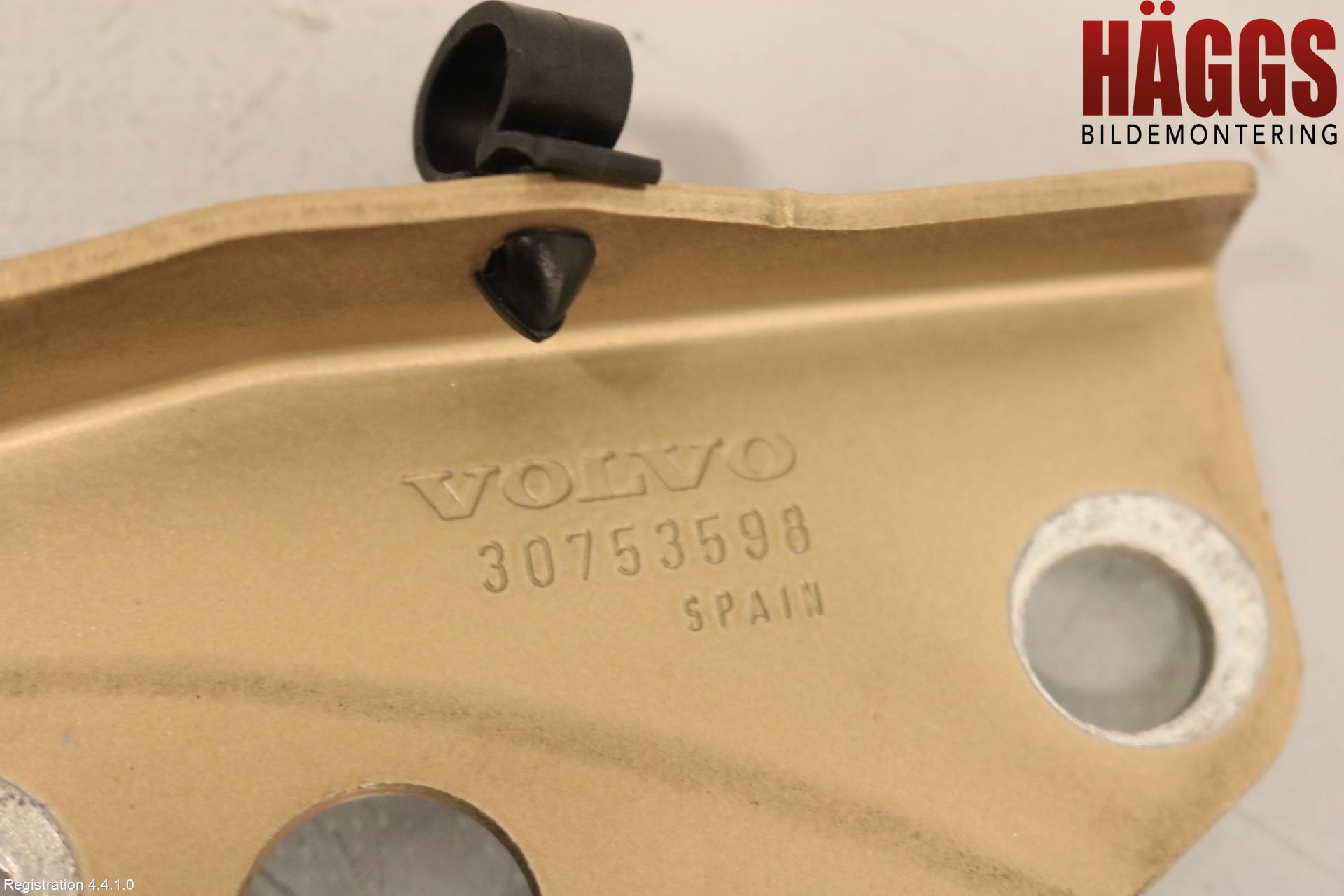 Volvo C30 07-10 Huvgångjärn