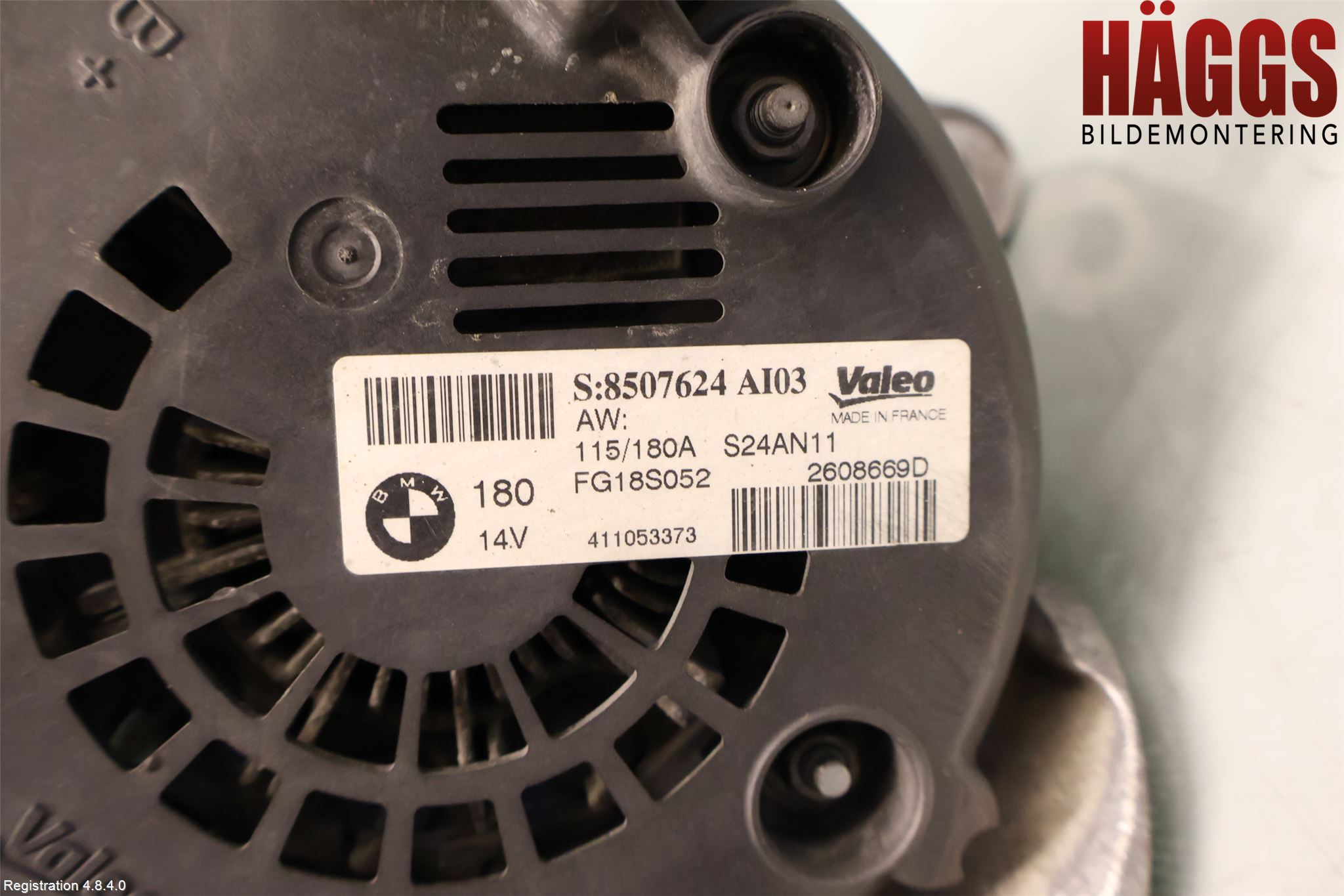 BMW 3 E90/91 SED/TOU 05-12 Generator