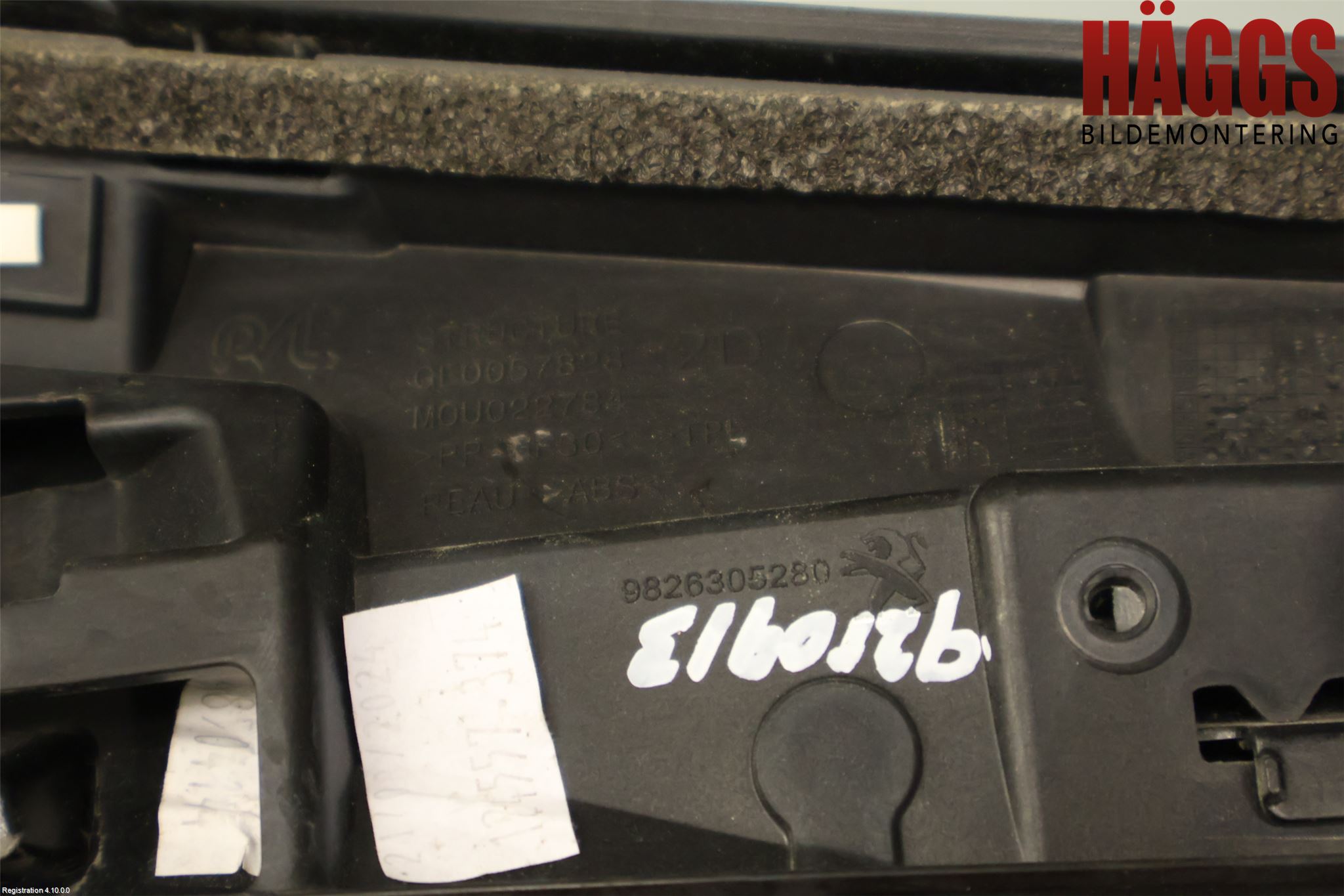 Peugeot 2008/E-2008 20- List Bak-Baklucka