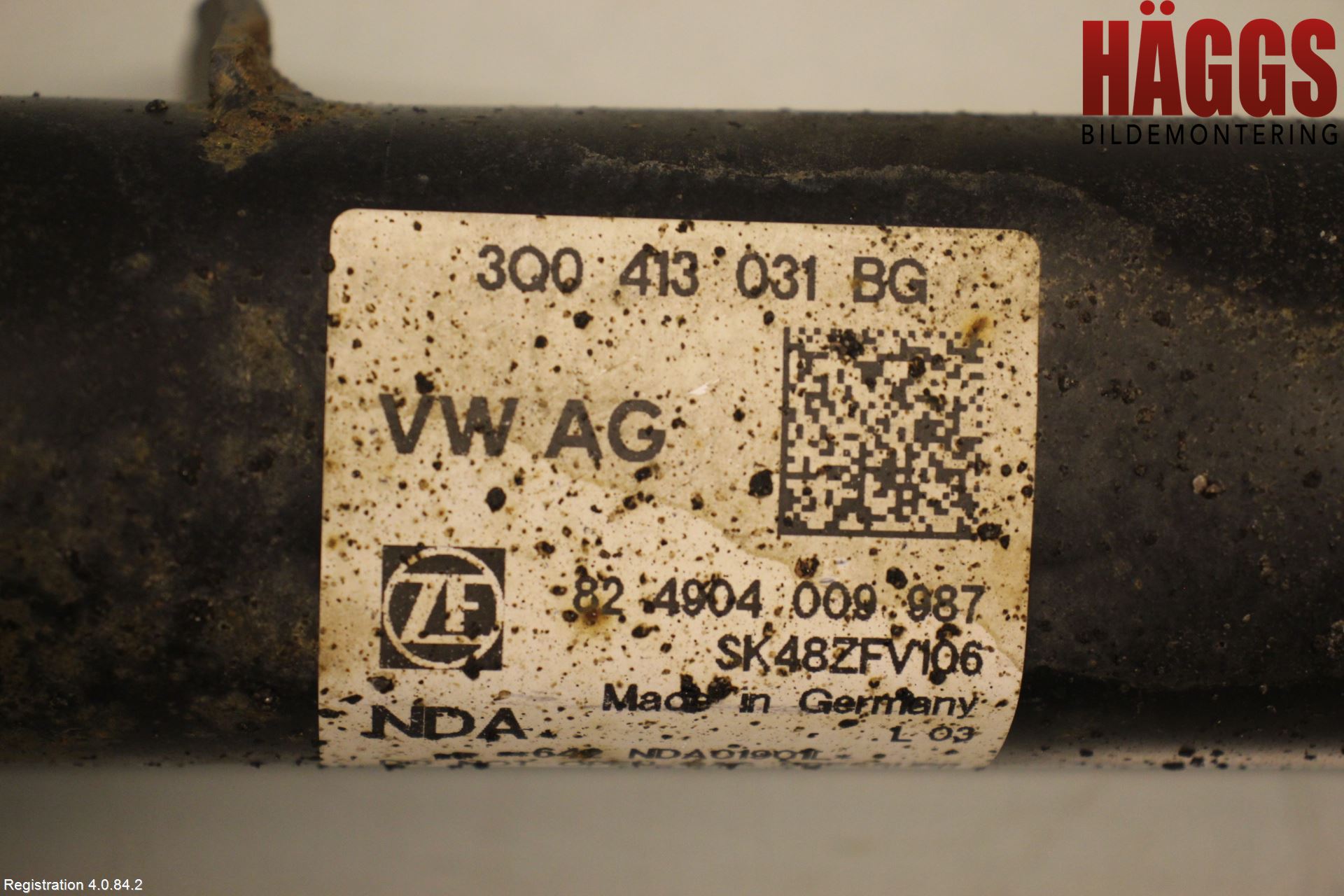 Skoda SUPERB 16-24 Fjäderben Fram Höger