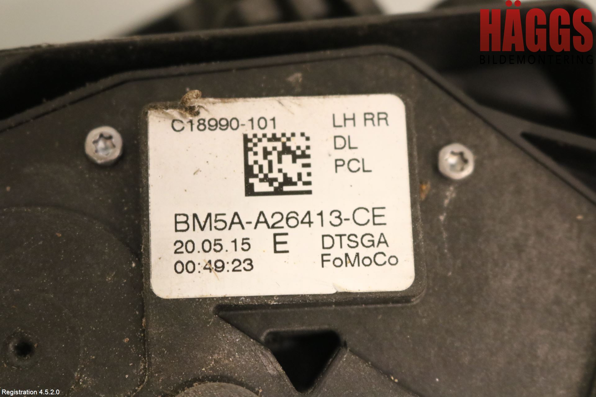 Ford MONDEO 15-22 Låskista-Dörrlås
