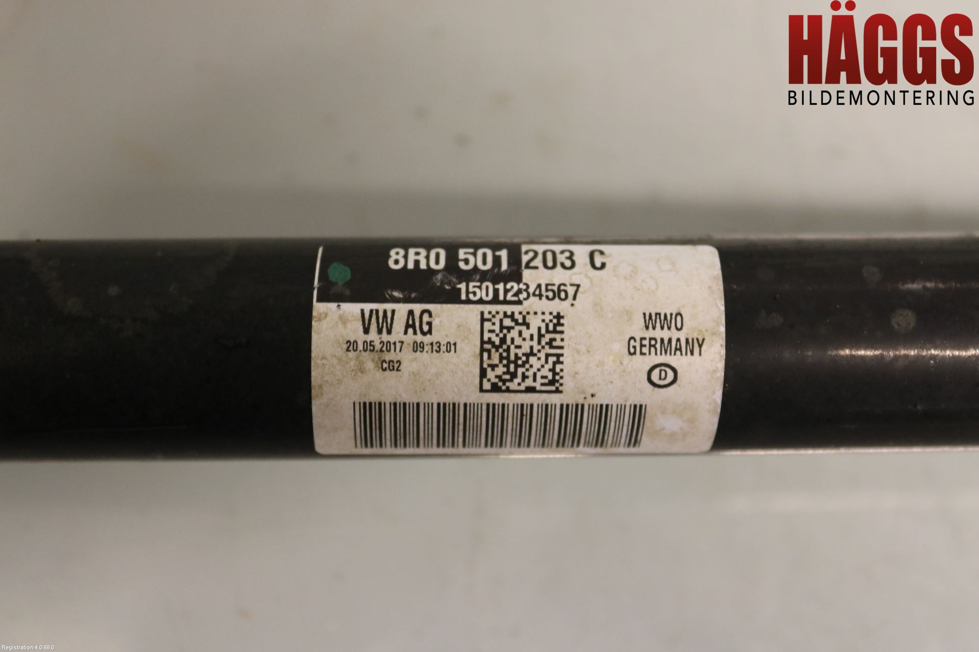 Audi A6/S6 4G 11-18 Drivaxel Bak Höger