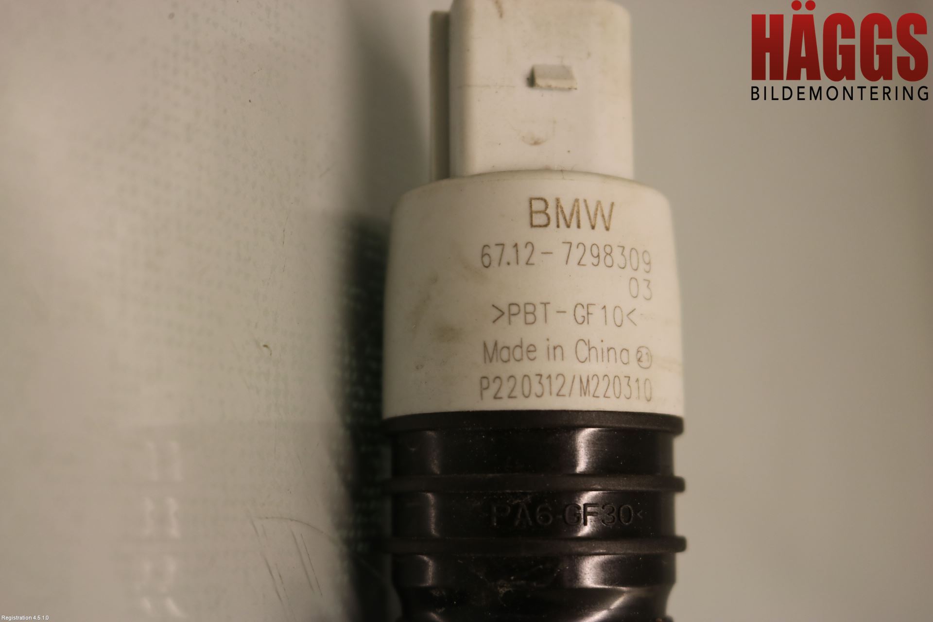 BMW 4/i4 G26 GRAN COUPÉ 21- Spolarpump Vindruta