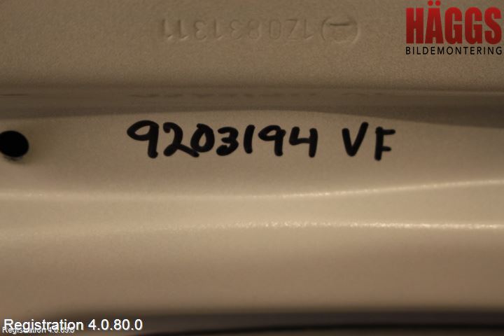 Toyota AYGO 06-14 Dörr Fram Vänster