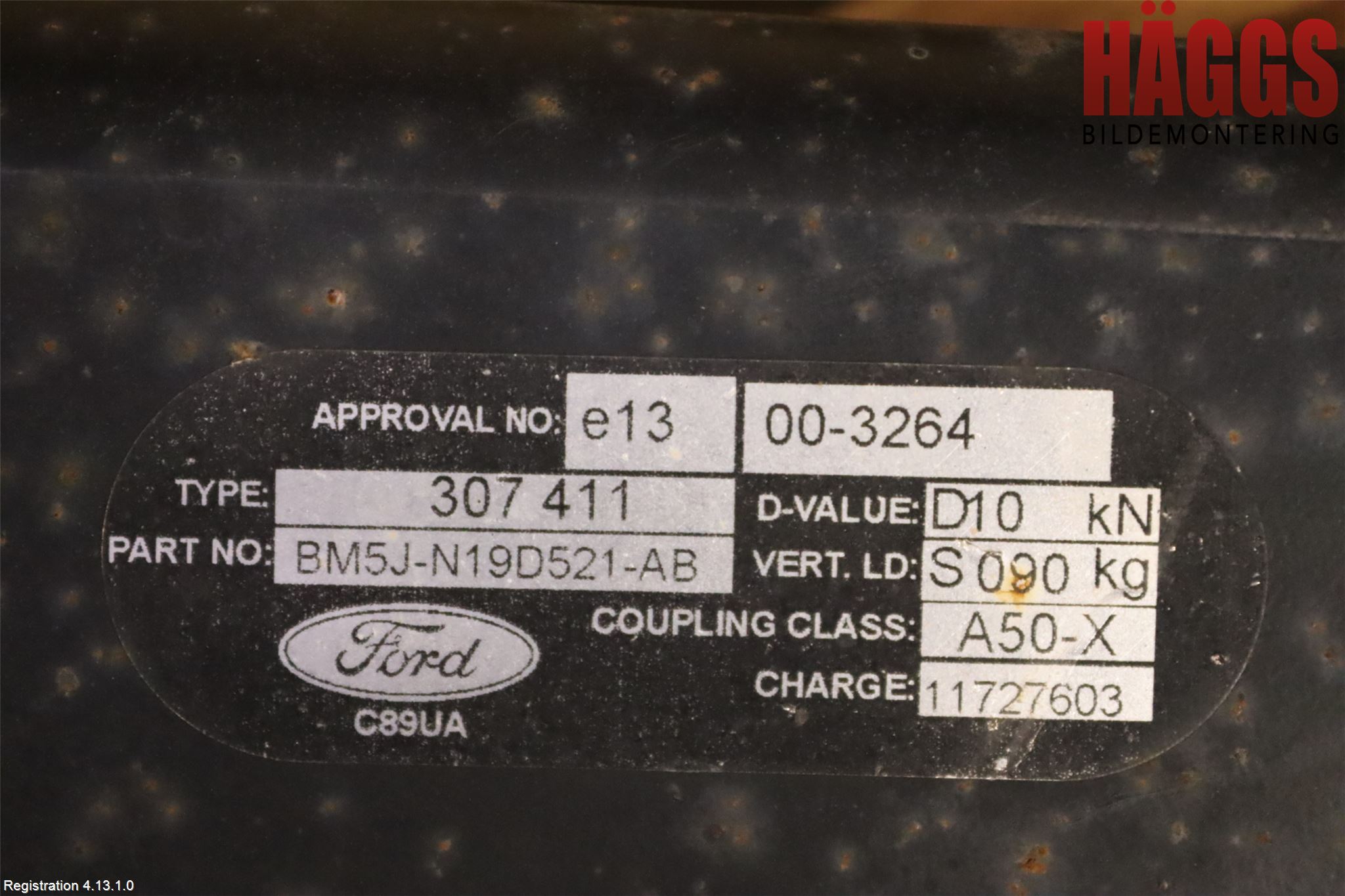 Ford FOCUS 15-18 Dragkrok