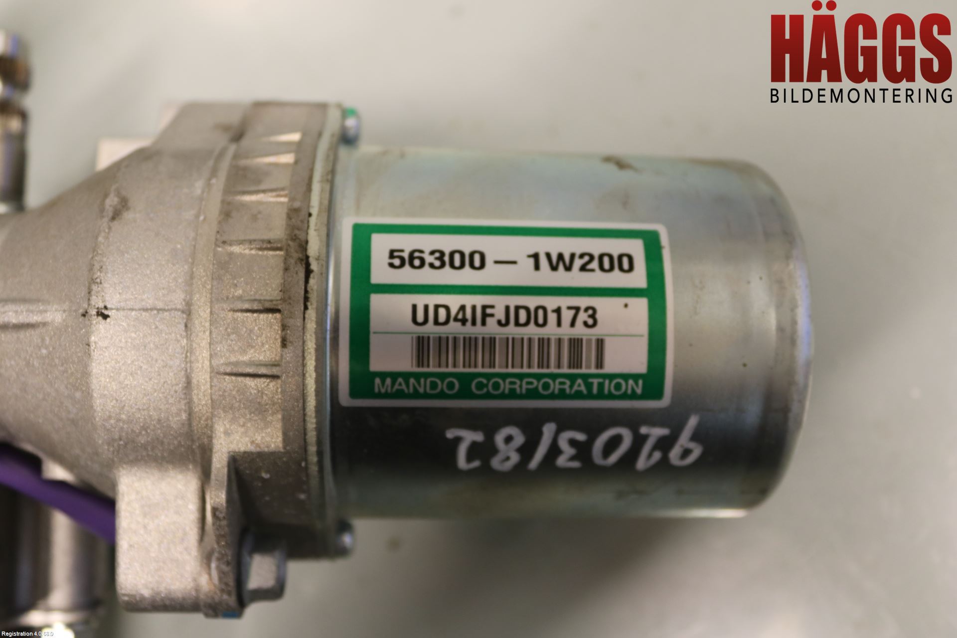 Kia RIO 12-16 Rattaxelagg Med Inb Servo