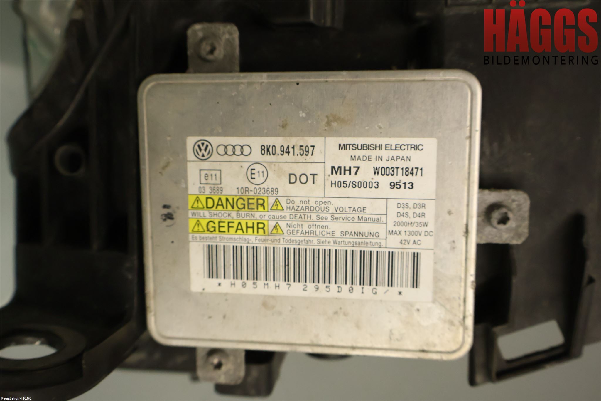 Audi A6/S6     05-11 Strålkastare Höger