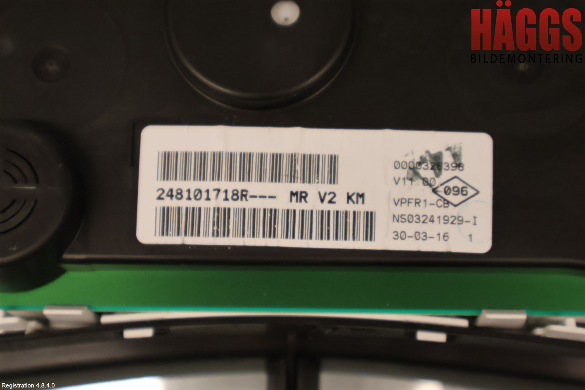 Dacia LODGY 12-18 Instrument Komb