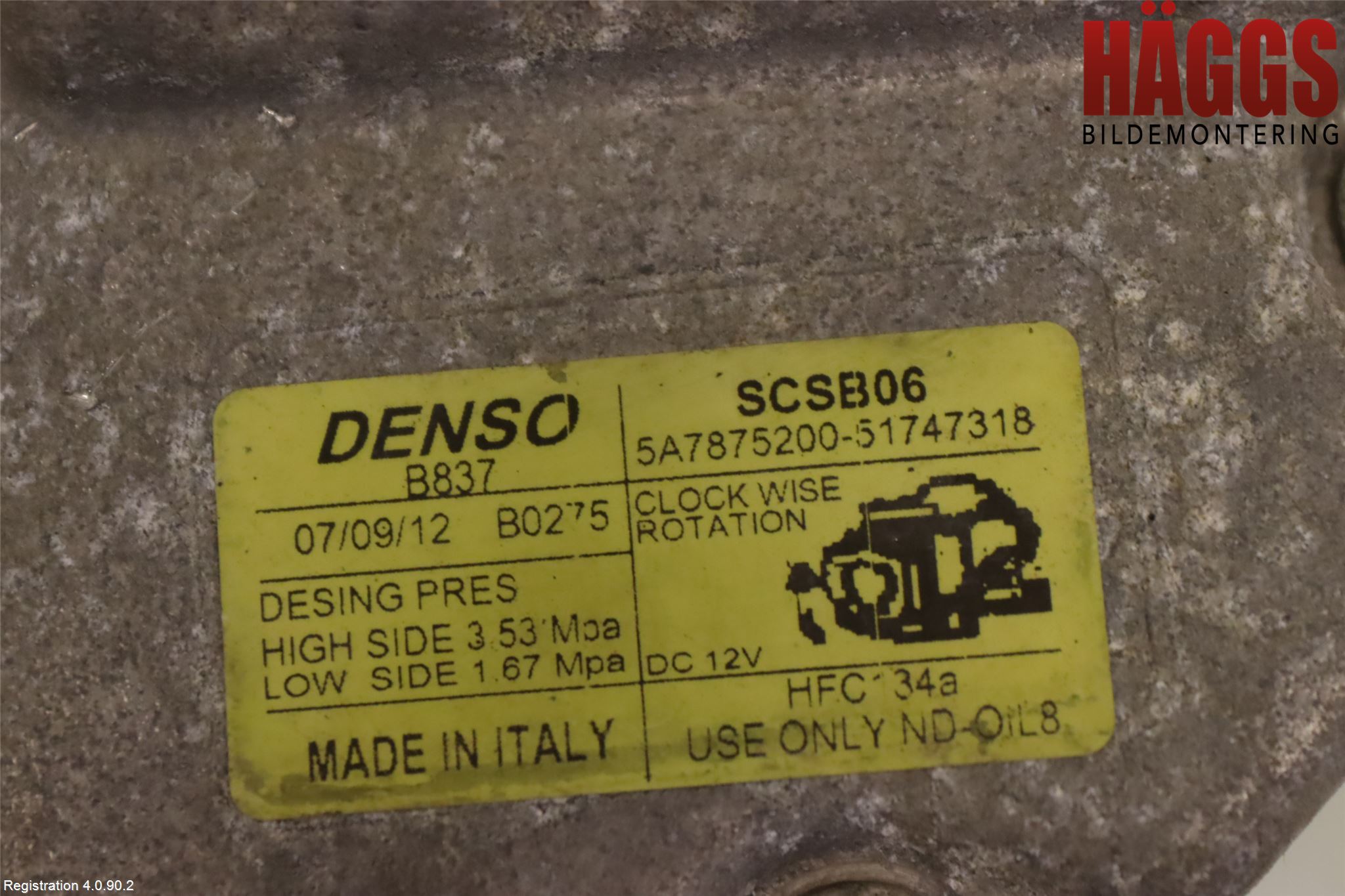 Ford KA 09-16 Ac Kompressor