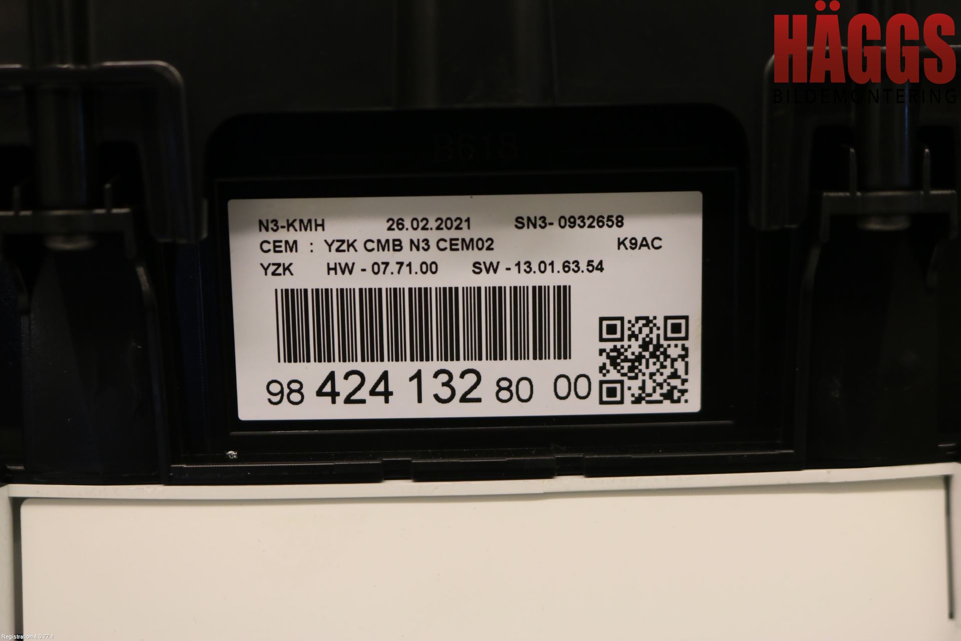 Citroen BERLINGO/E-BERLINGO 19- Instrument Komb