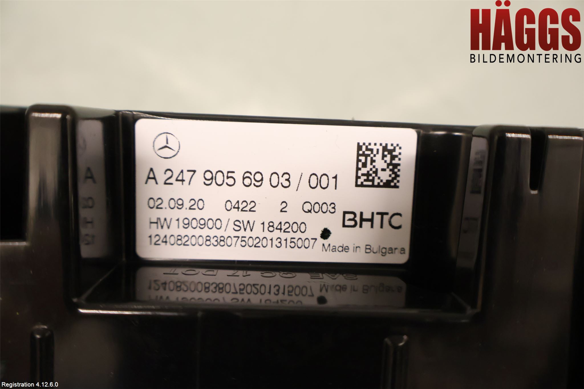Mercedes-Benz MB CLA-KLASS (C118/X118) 19- Ac Styrenhet Ac Manöveren