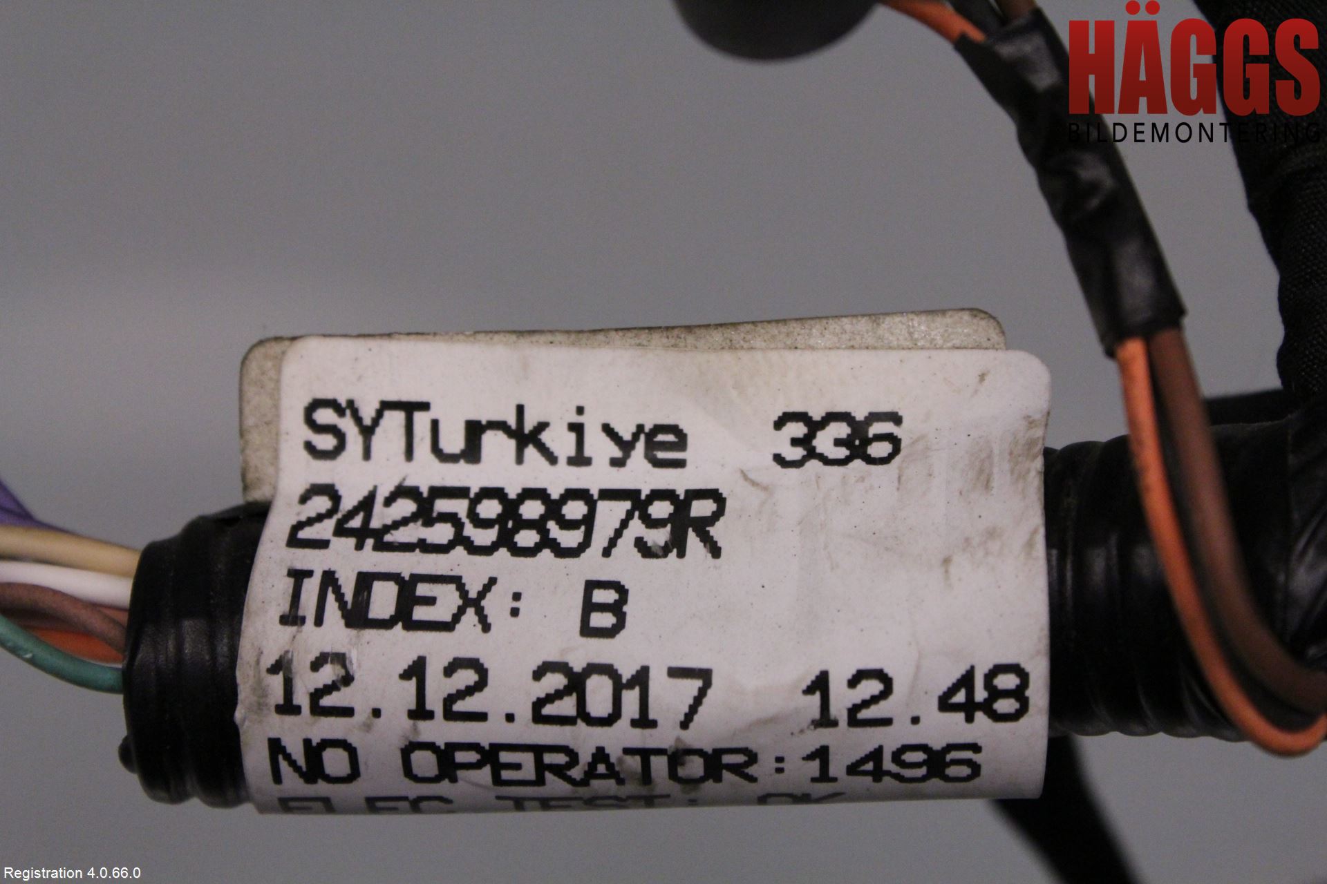 Dacia DOKKER 13- Kabelhärva