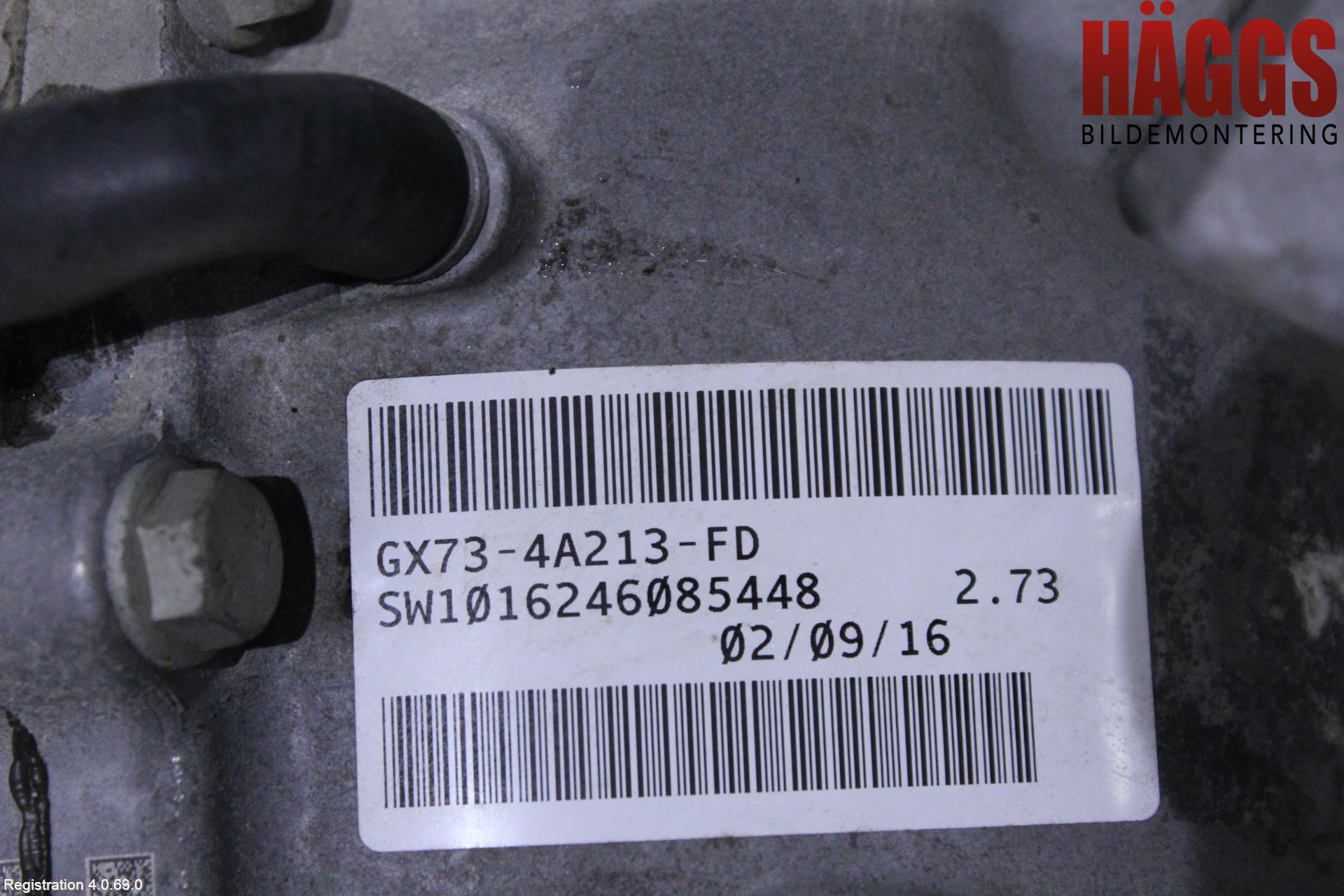 Jaguar XE (X760) 15-24 Bakväxel-Diff