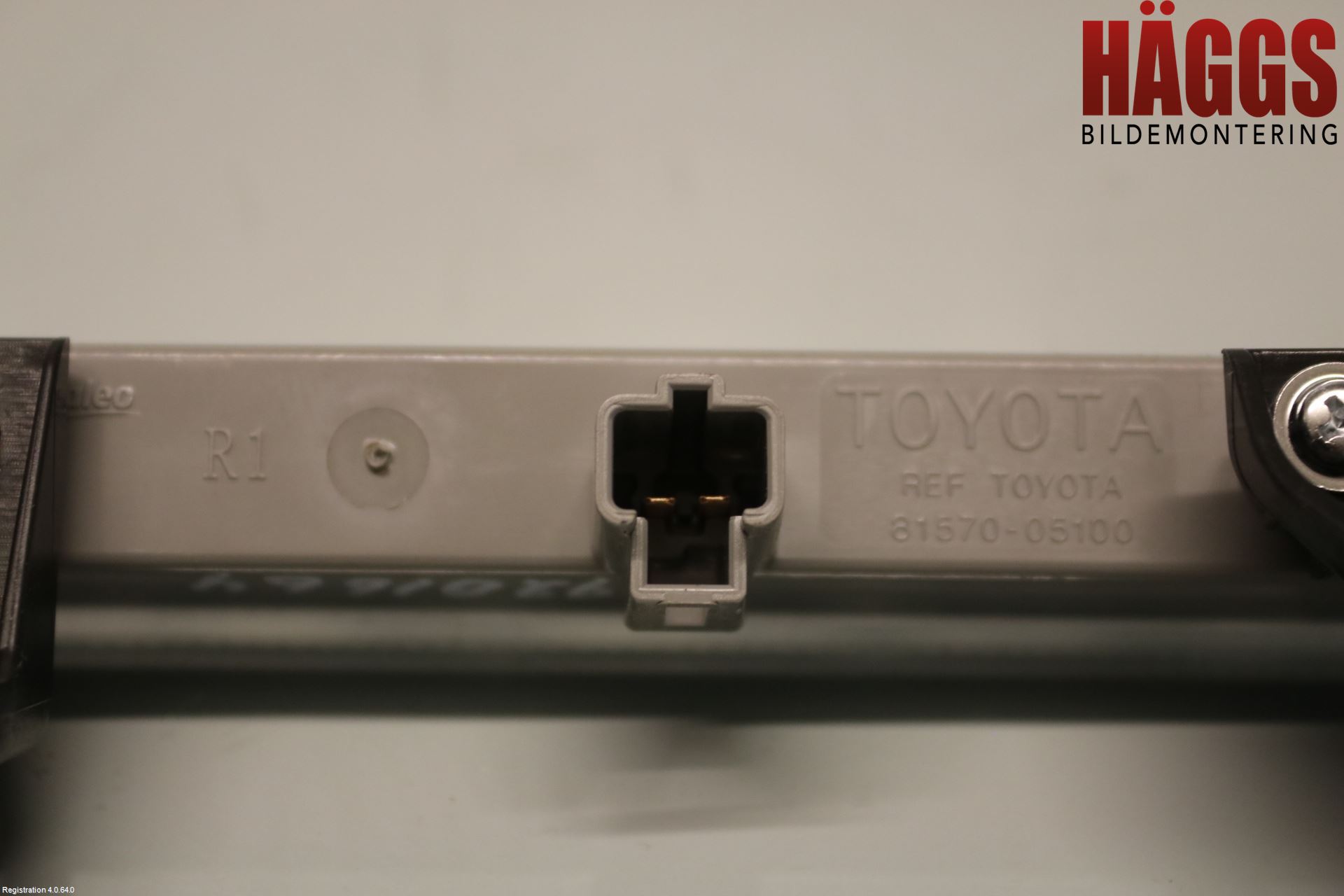 Toyota AURIS 13-19 Bromsljus Bakruta