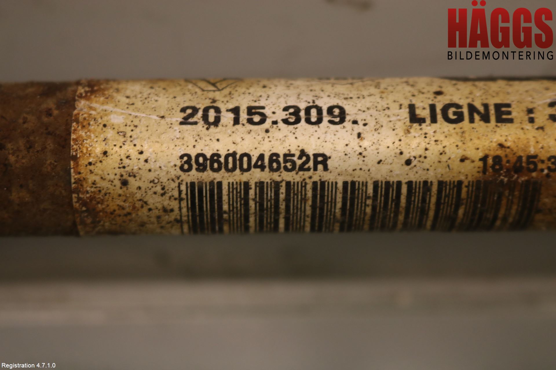 Dacia DUSTER 10-17 Drivaxel Bak Vänster