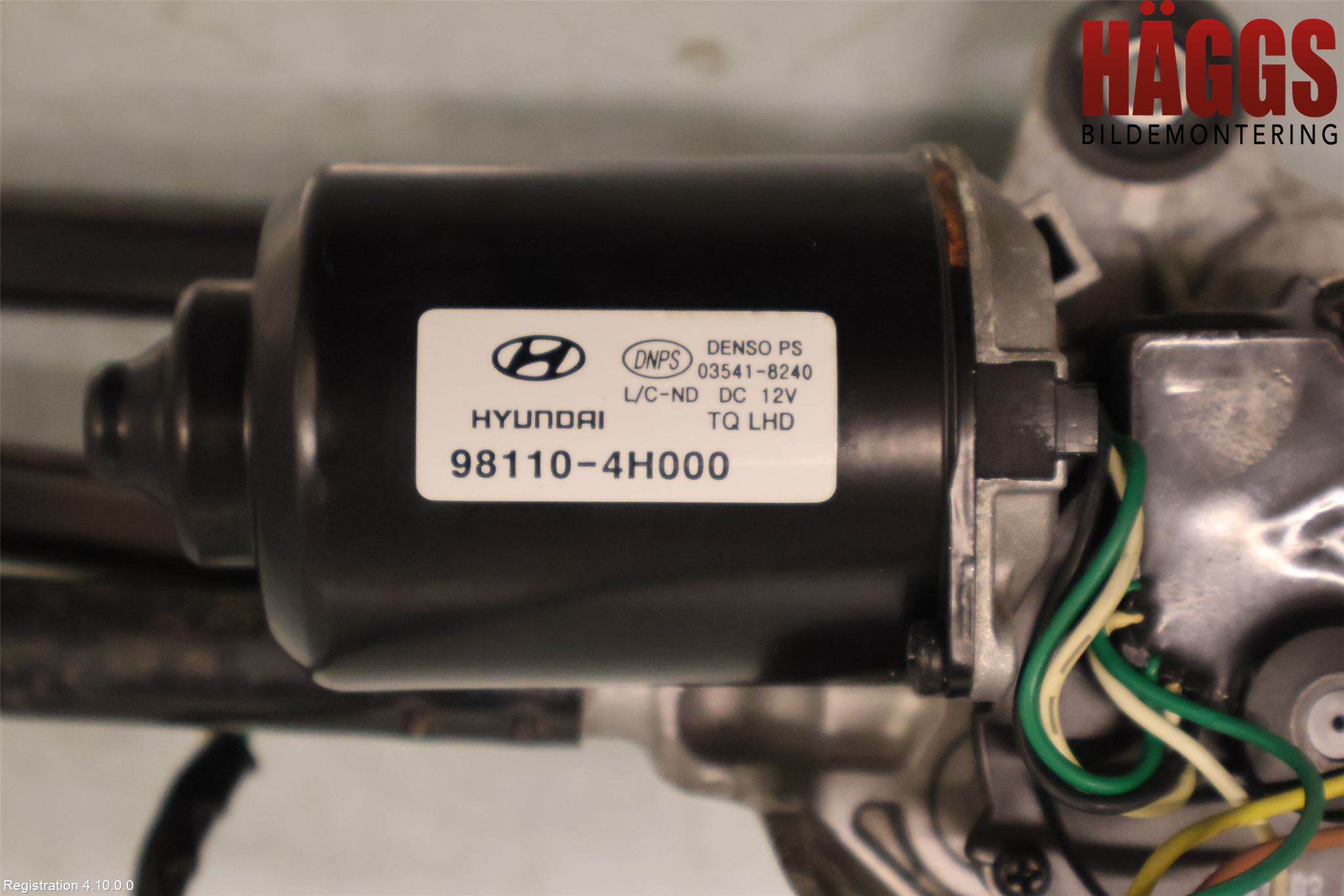 Hyundai H-1/STAREX 08-21 Torkarmotor Vindruta