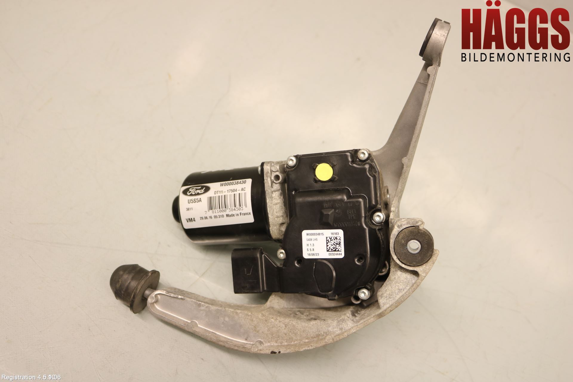Ford TRANSIT/TOURNEO CONNECT 13-22 Torkarmotor Vindruta