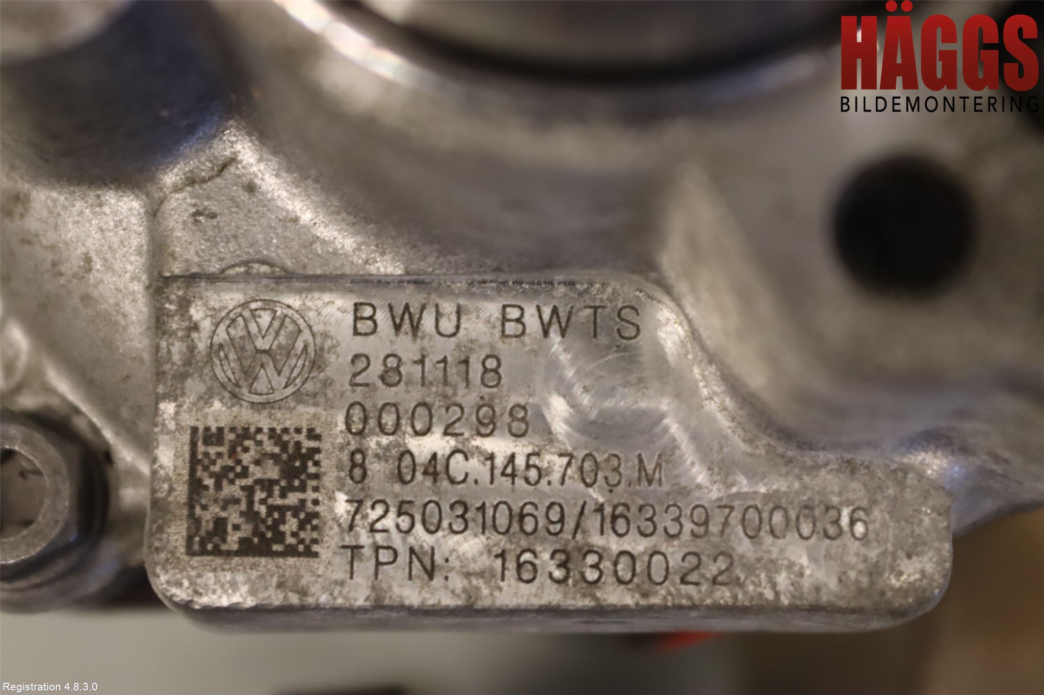 Skoda FABIA 15-21 Turboaggregat