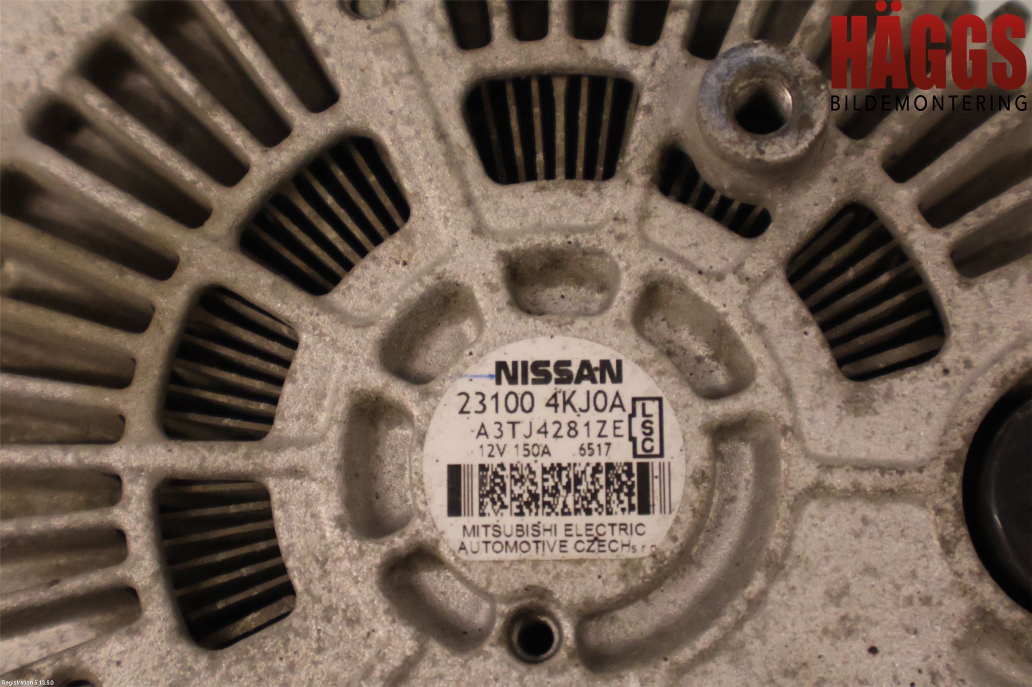 Nissan NAVARA 05-16 Generator
