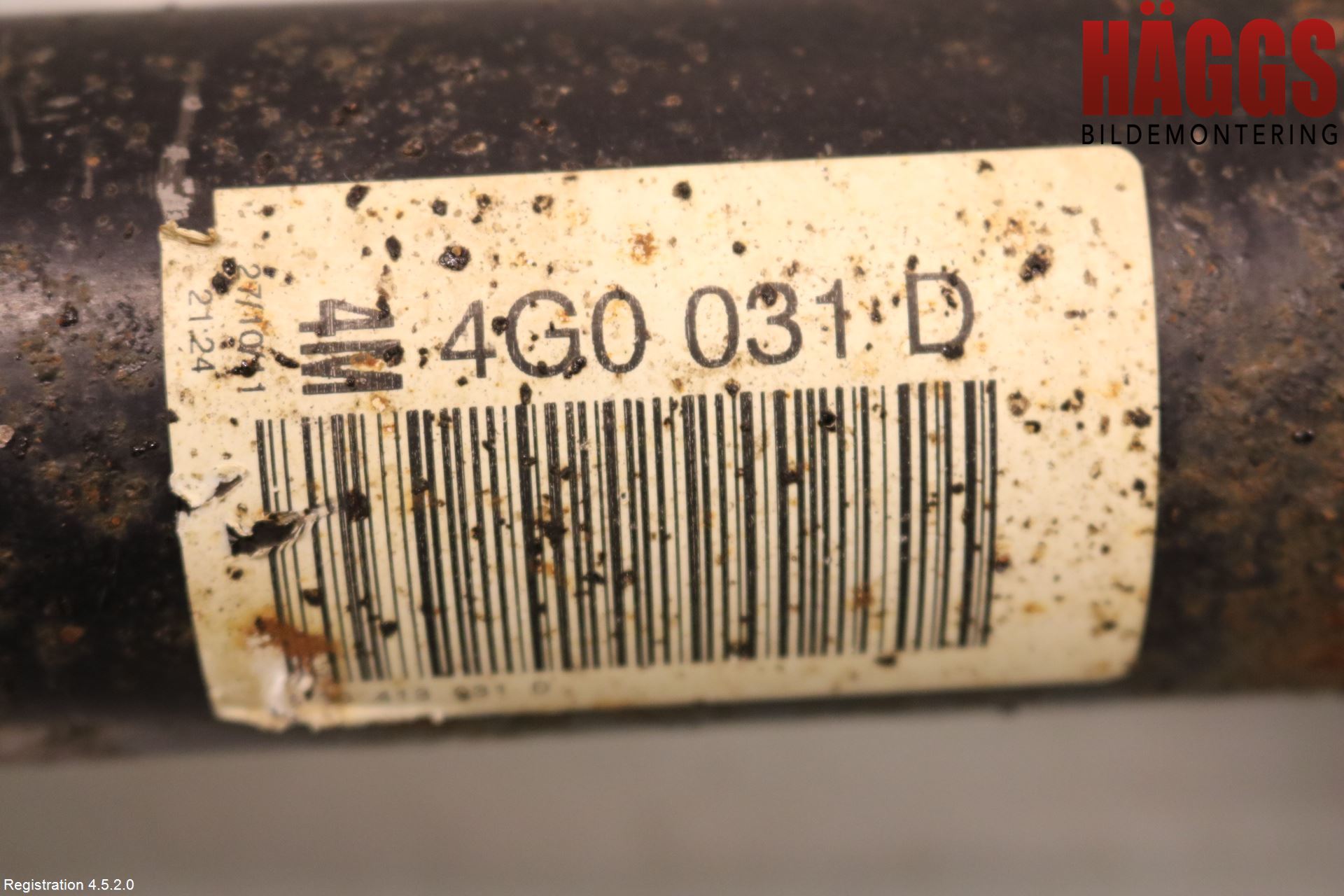 Audi A6/S6 4G 11-18 Fjäderben Fram Vänster