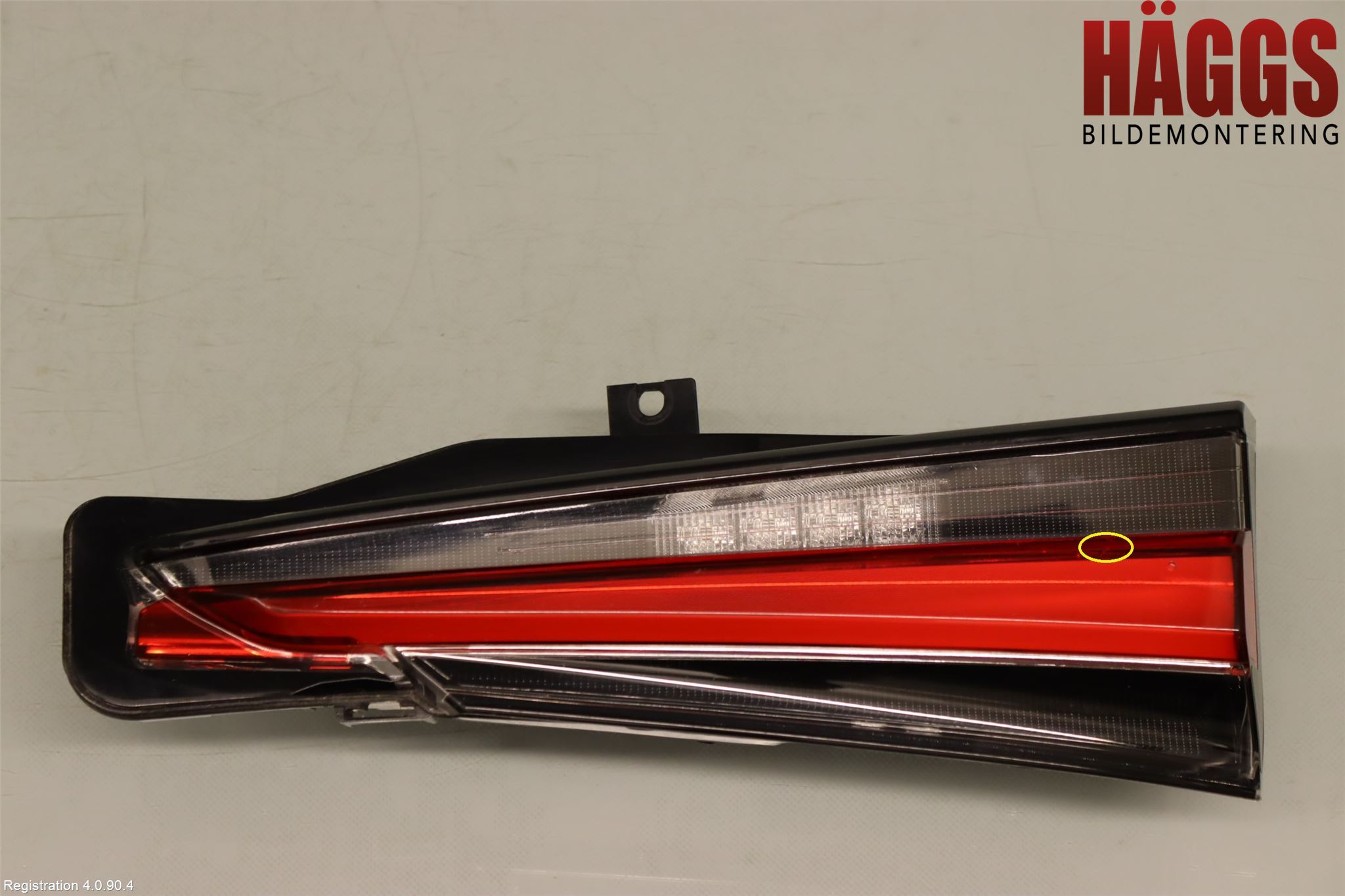 Lexus NX 300h 15-21 Bakljus Lucka Hö