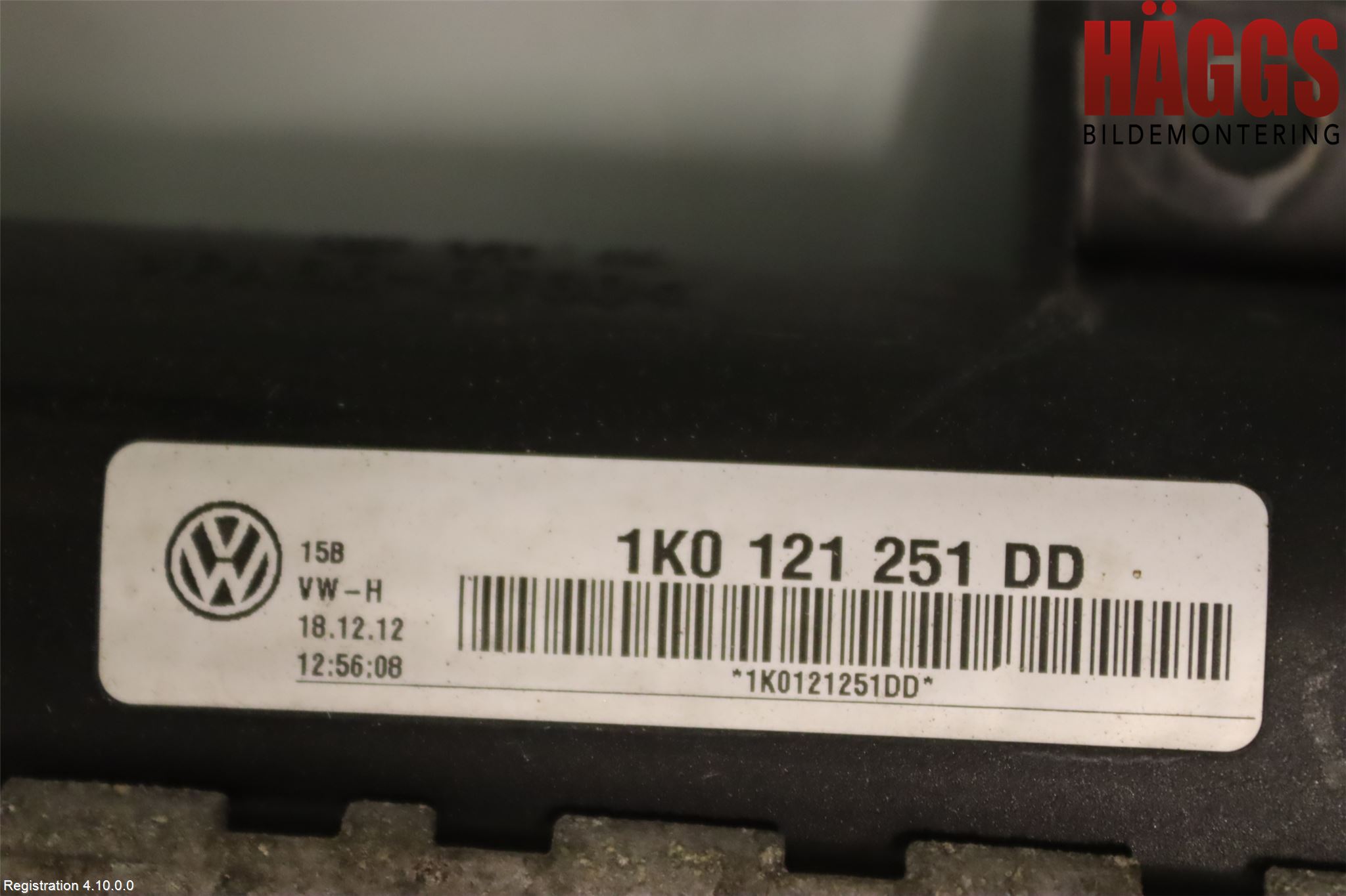 Volkswagen VW CADDY 11-15 Kylare Man