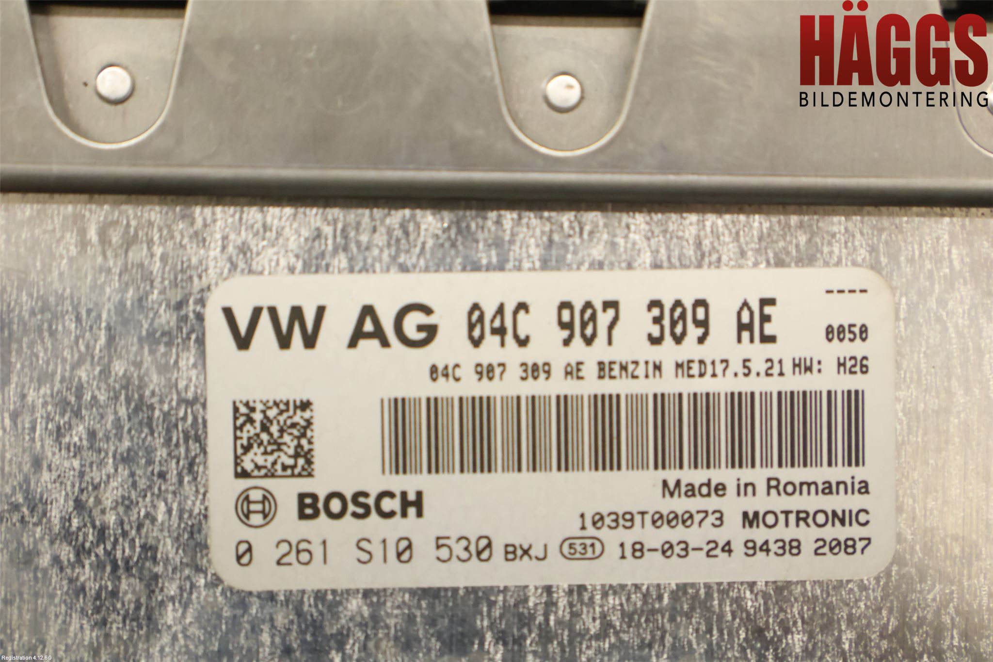 Audi A3/S3 8V 13-20 Styrenhet Insprut Bensin