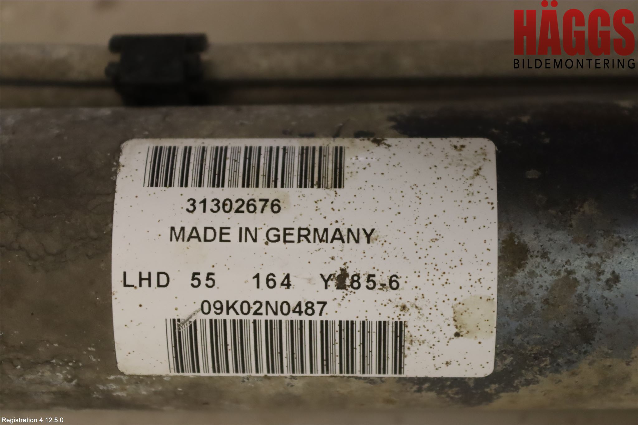 Volvo V70 08-13 Styrväxel Servo -Snäcka