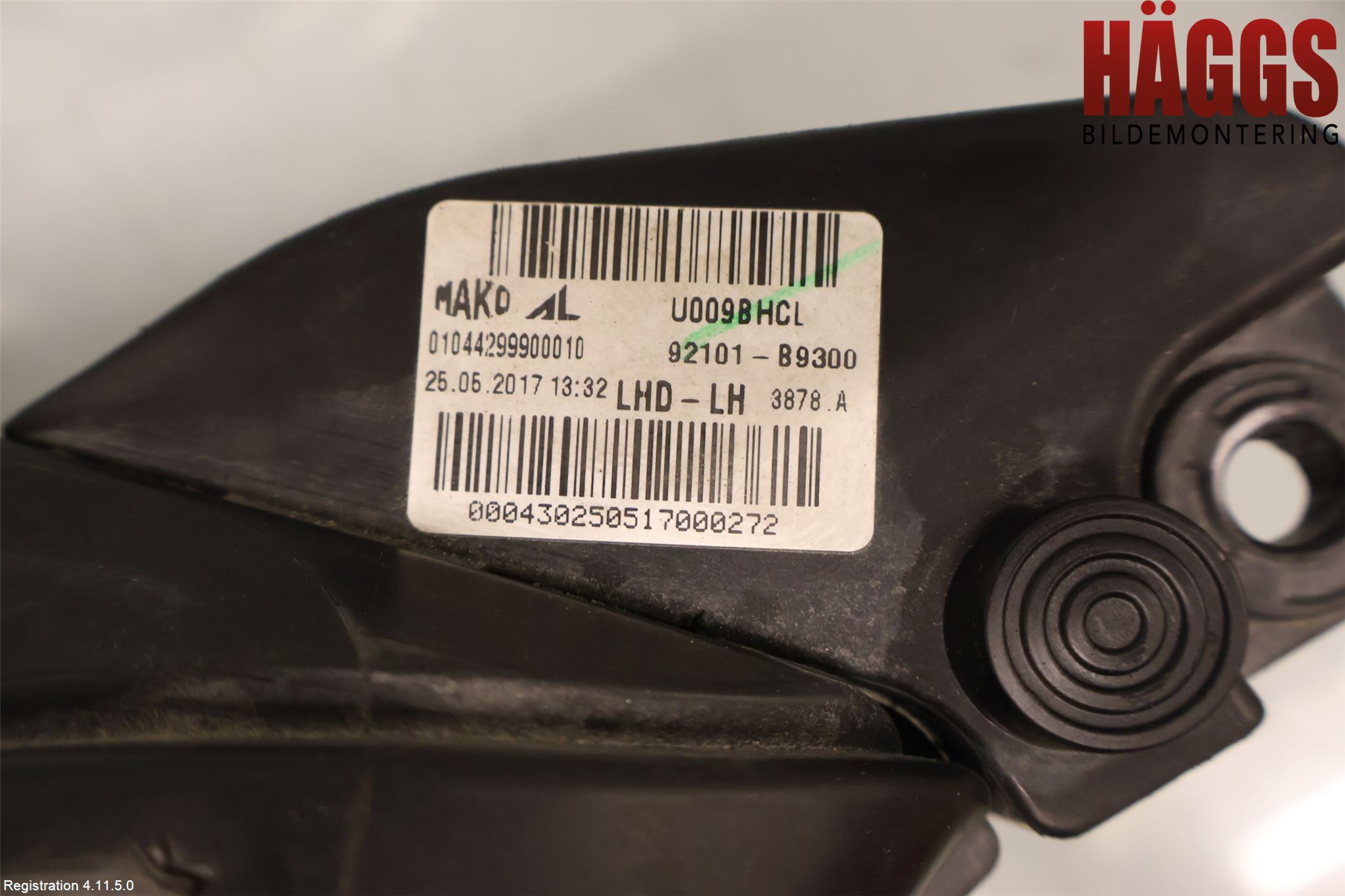 Hyundai i10 BA 17-20 Strålkastare Vänster