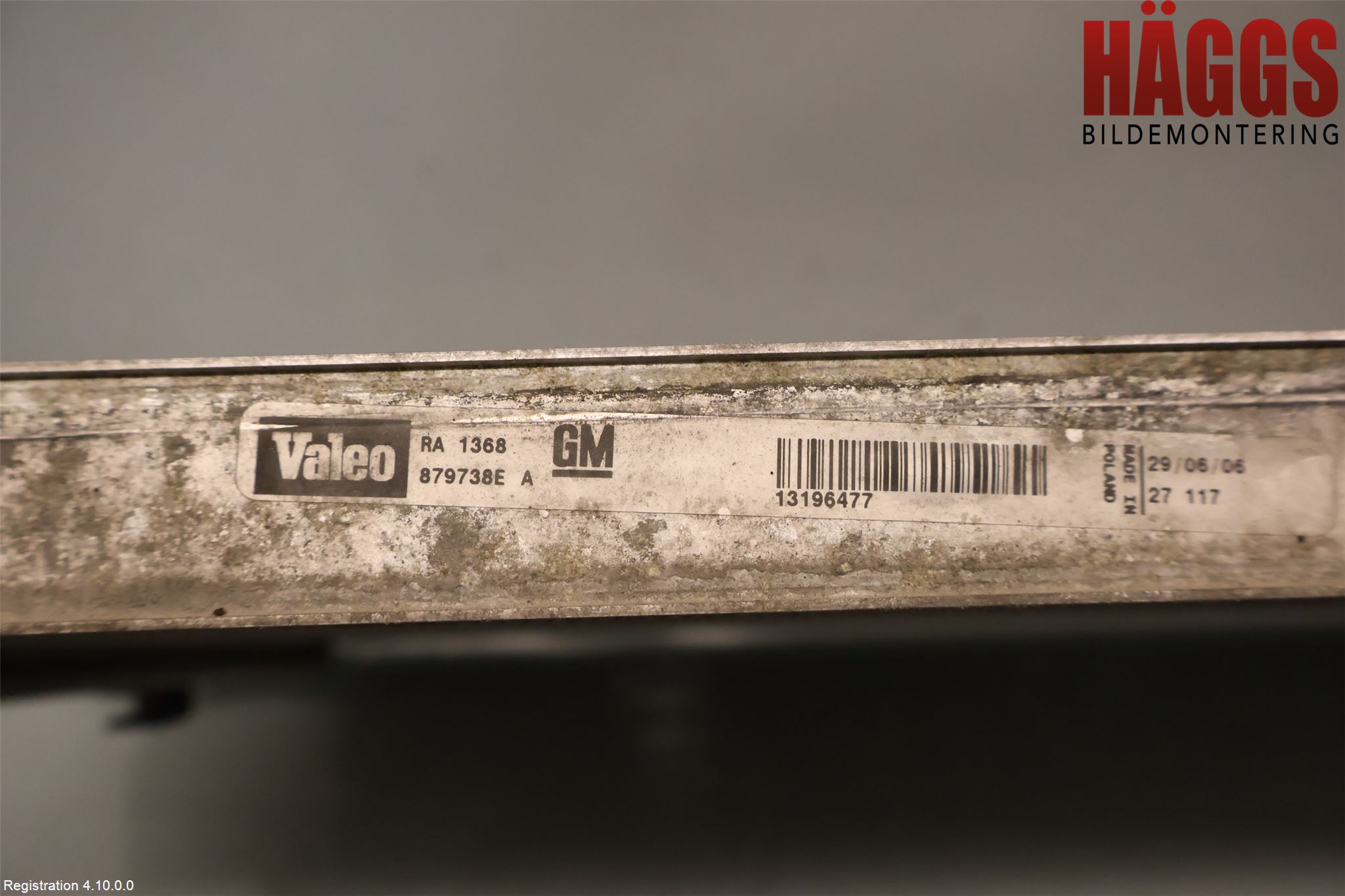 Saab 9-3 VER 2 Kylare Man