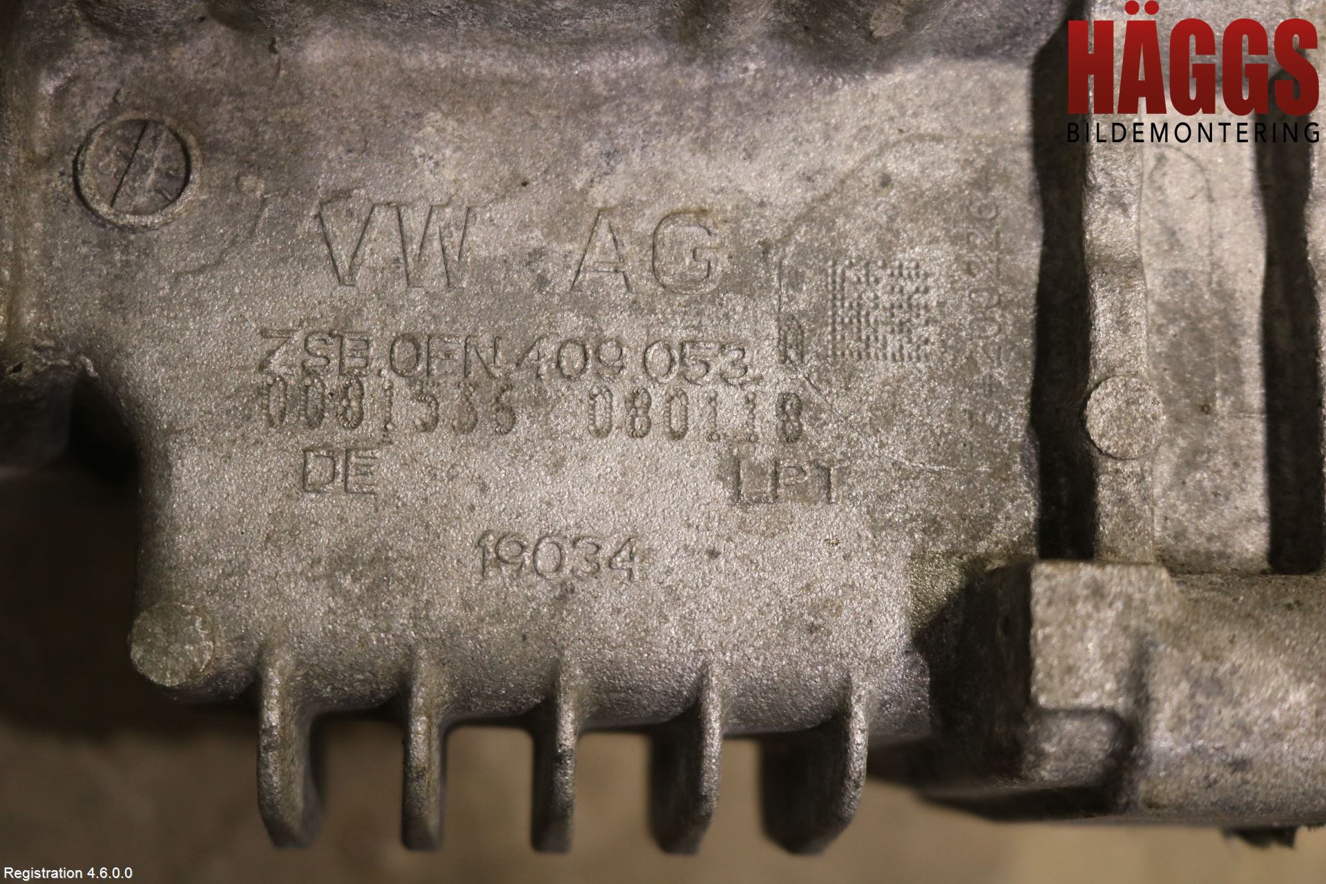 Volkswagen VW PASSAT 15-19 Växel Fördelningslåda
