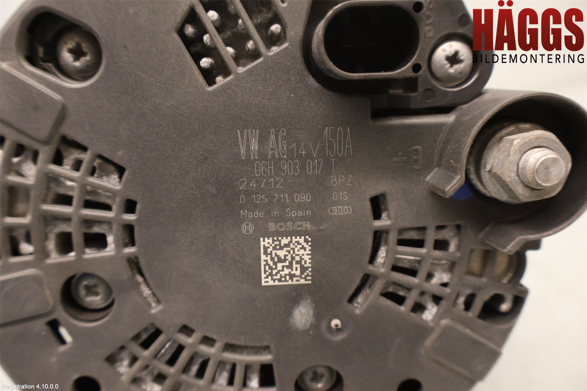 Audi A5 07-16 Generator