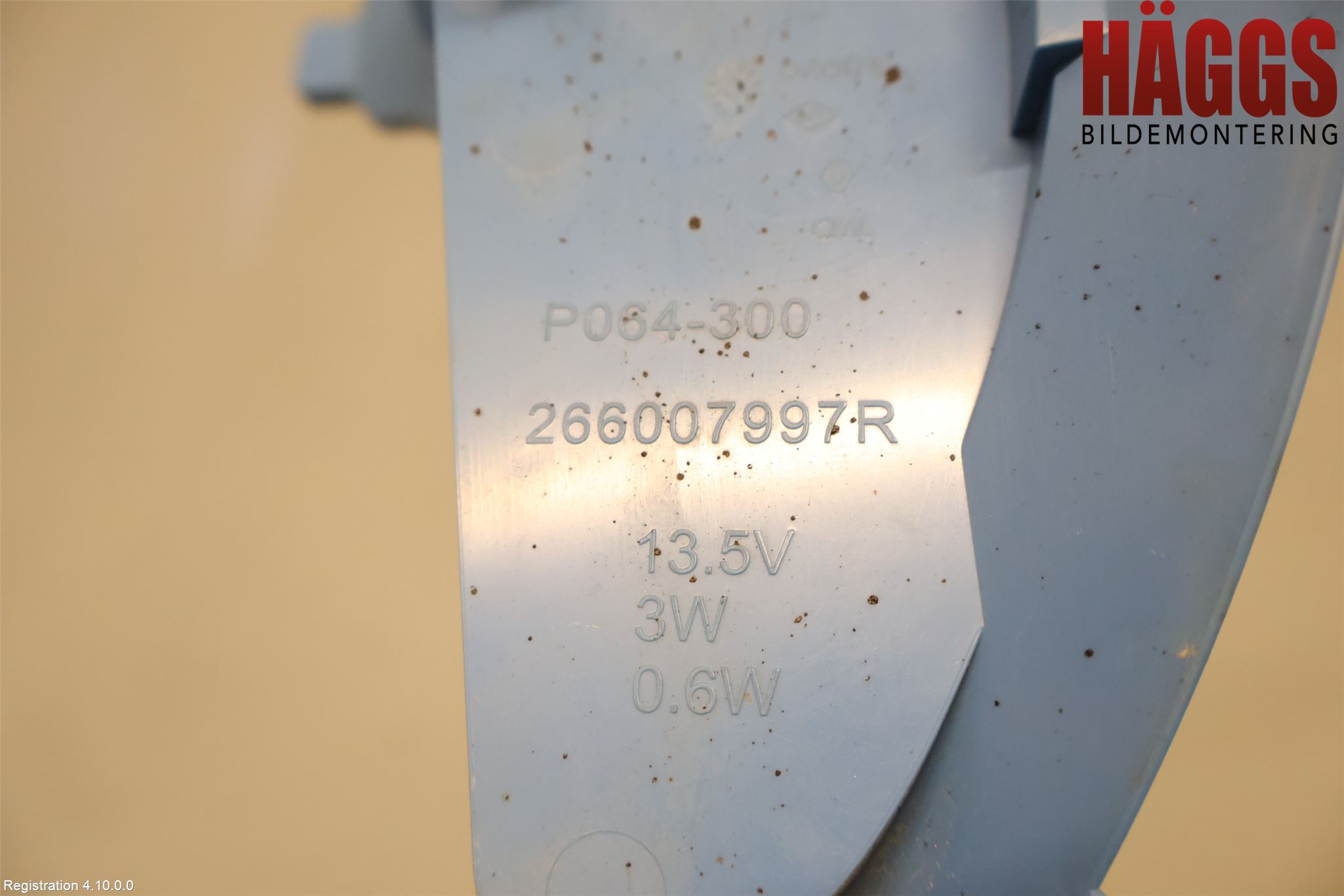 Renault ZOE/E-TECH 13- Dimljus-Varselljus Fram
