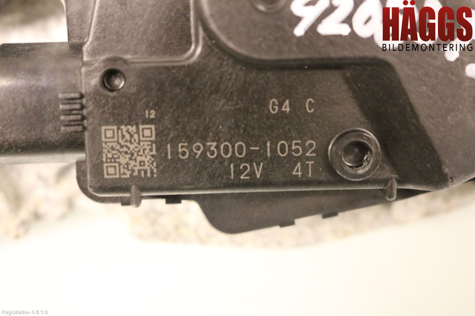 Peugeot 4008 Torkarmotor Vindruta