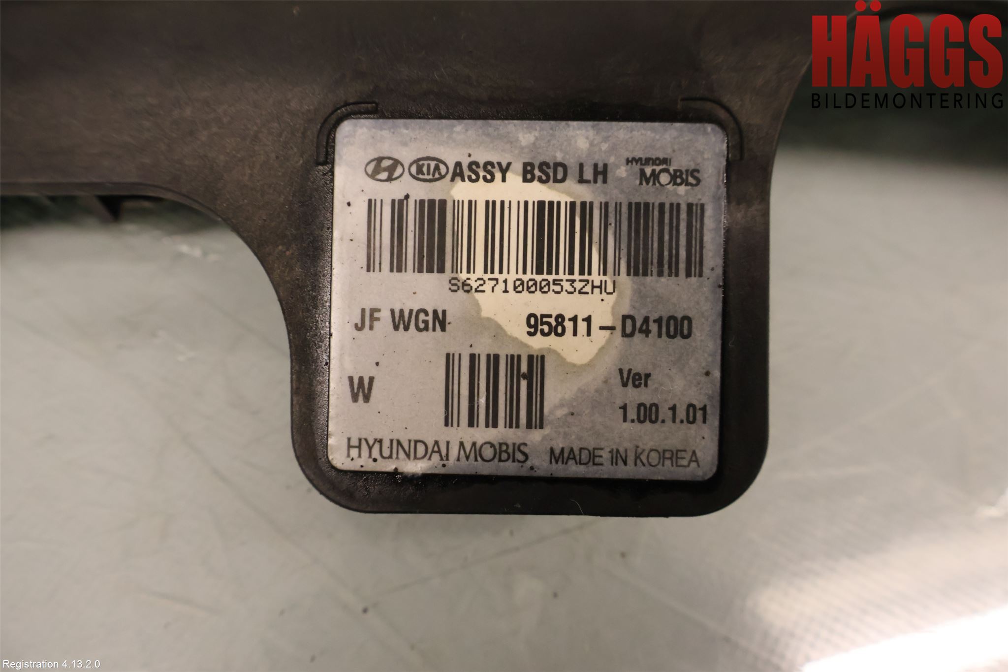 Kia OPTIMA 16-20 Sensor Aktivt Kollisionsskydd