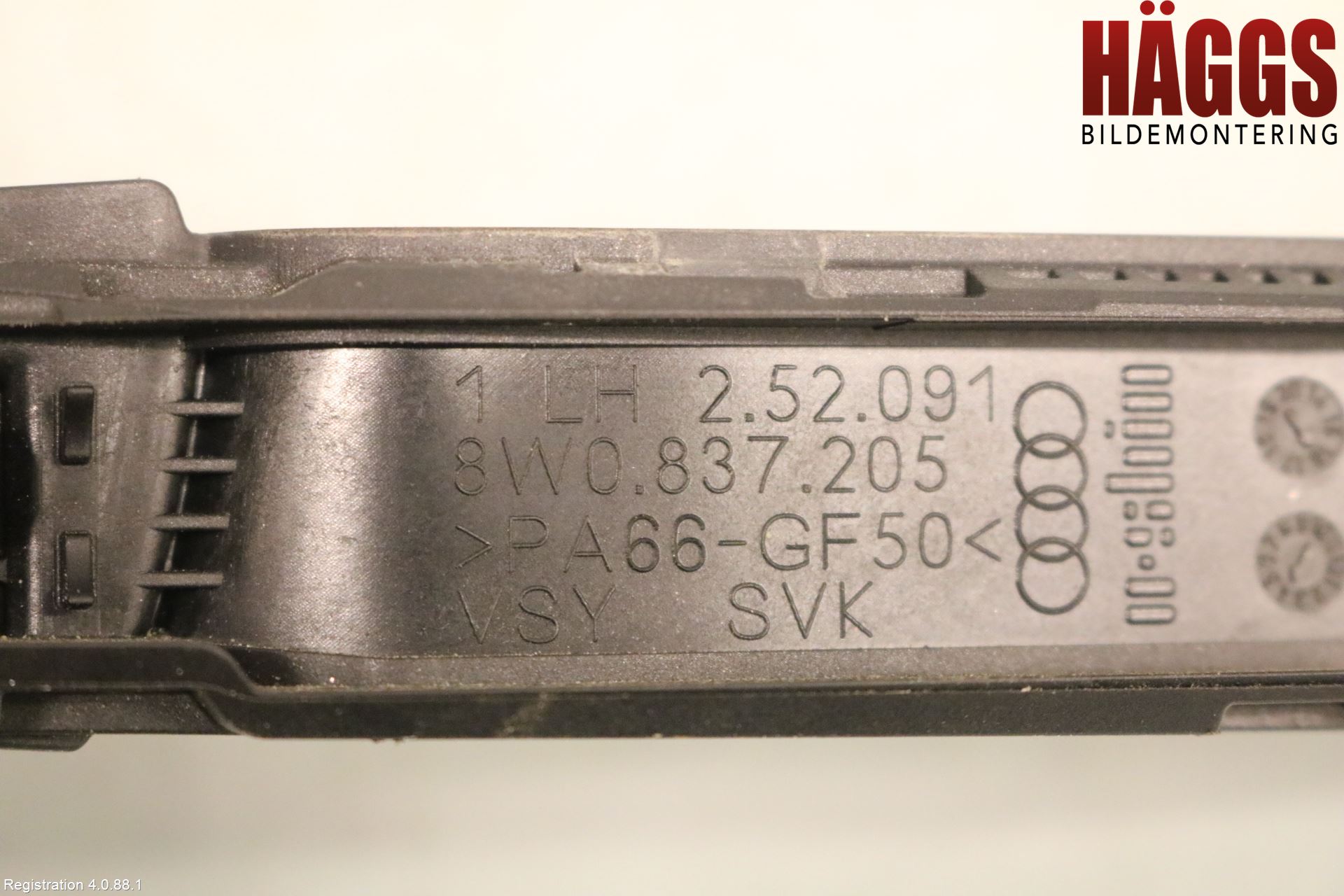 Audi A4/S4 B9 16-19 Dörrhandtag Yttre Vä