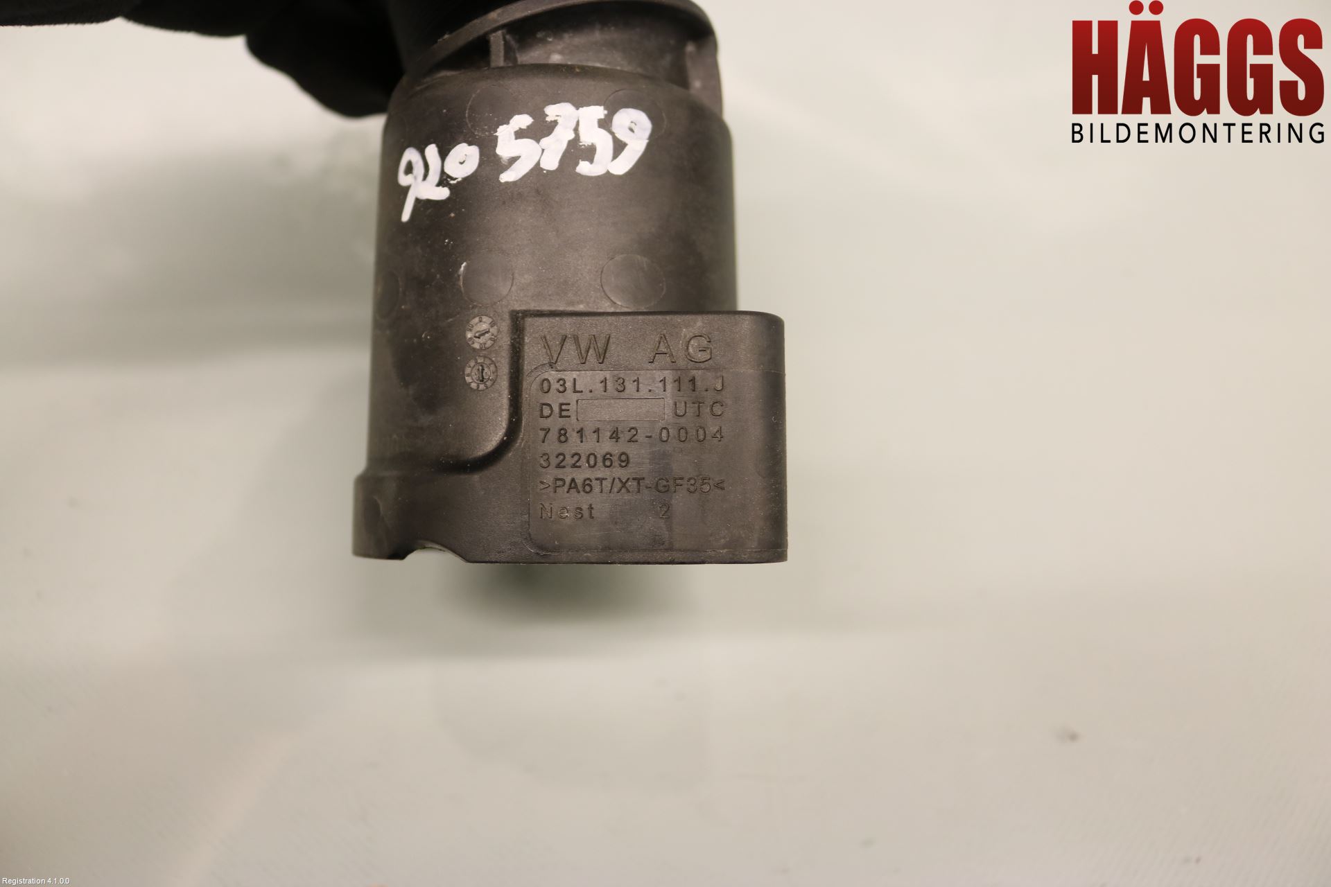 Volkswagen VW CADDY 11-15 Laddluft-Intercoolerrör