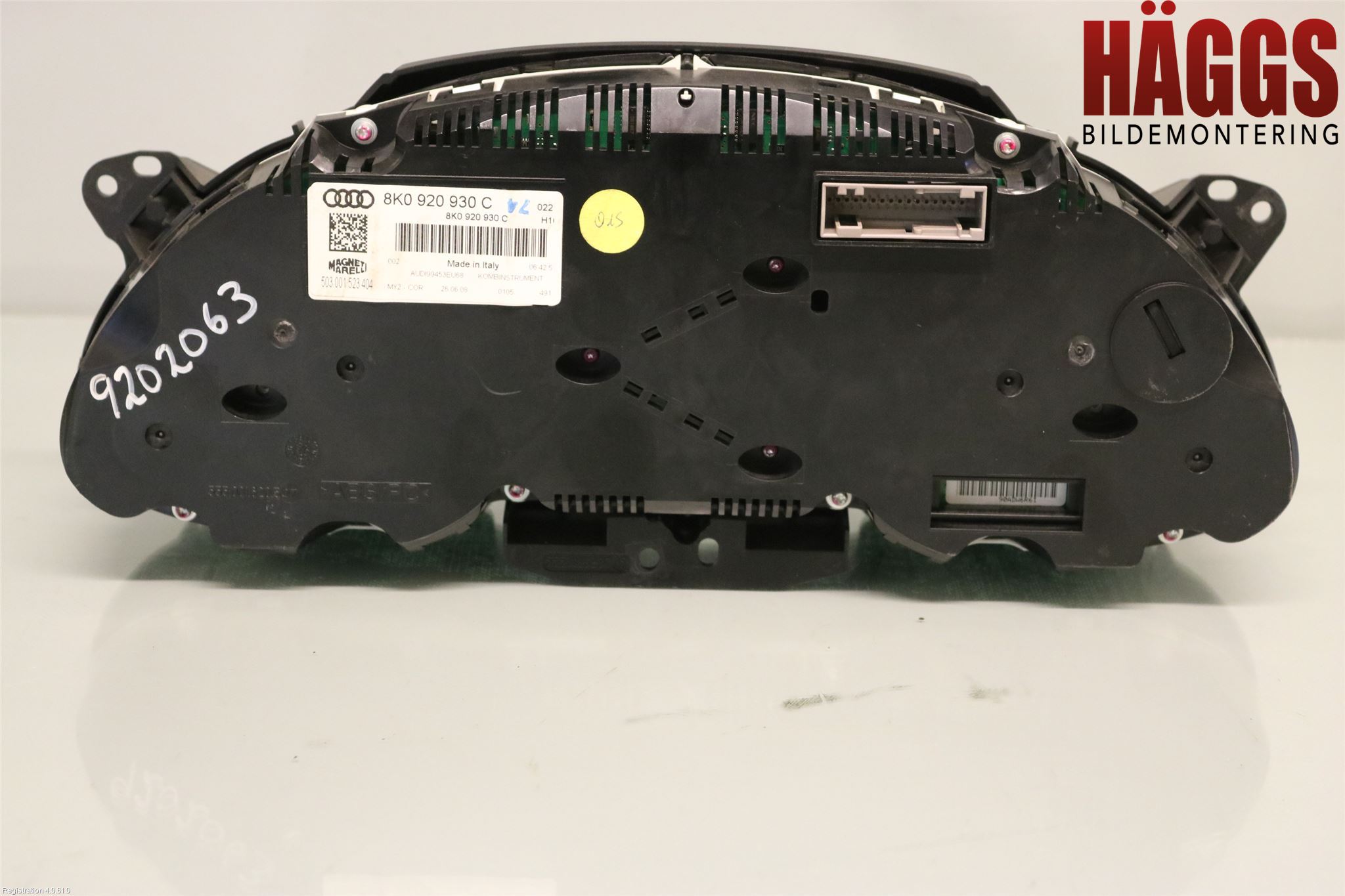 Audi A4/S4 08-11 Instrument Komb