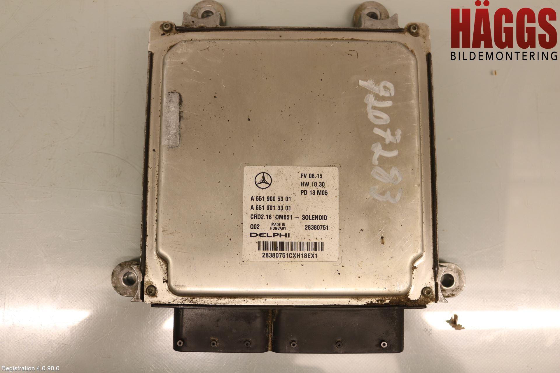 Mercedes-Benz MB E-KLASS (W212) 09-16 Styrenhet Inspump Diesel