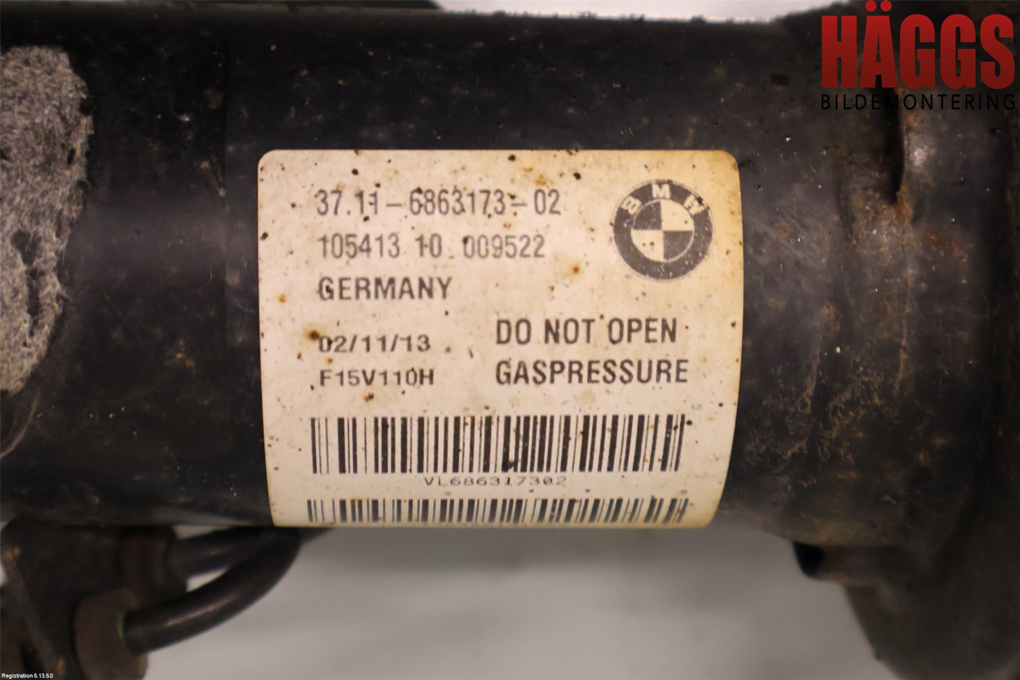 BMW X5 F15 13-18 Fjäderben Fram Vänster