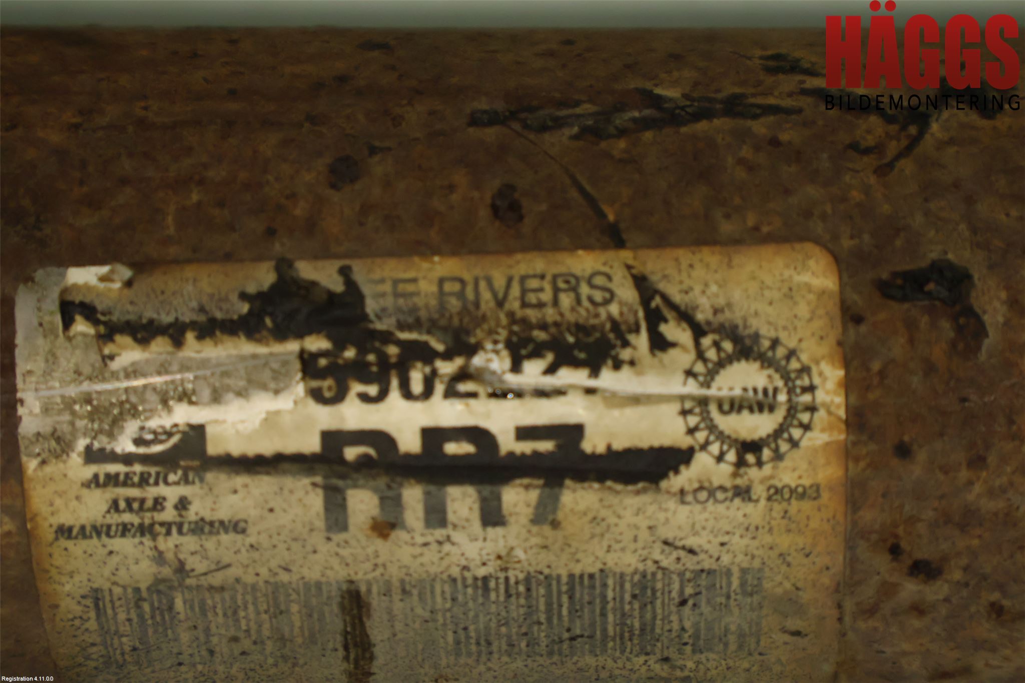 Chevrolet SILVERADO PICKUP Mellanaxel Främre