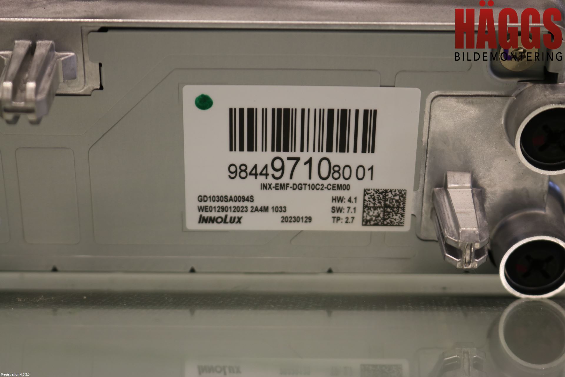 Citroen C5 AIRCROSS 19- Multifunktionsdisplay