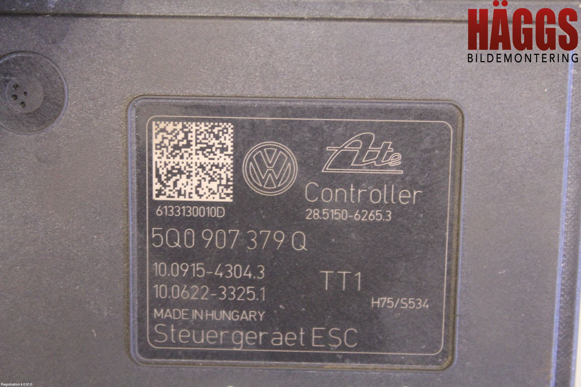 Volkswagen VW GOLF / E-GOLF VII 13-20 Abs Hydraulaggregat