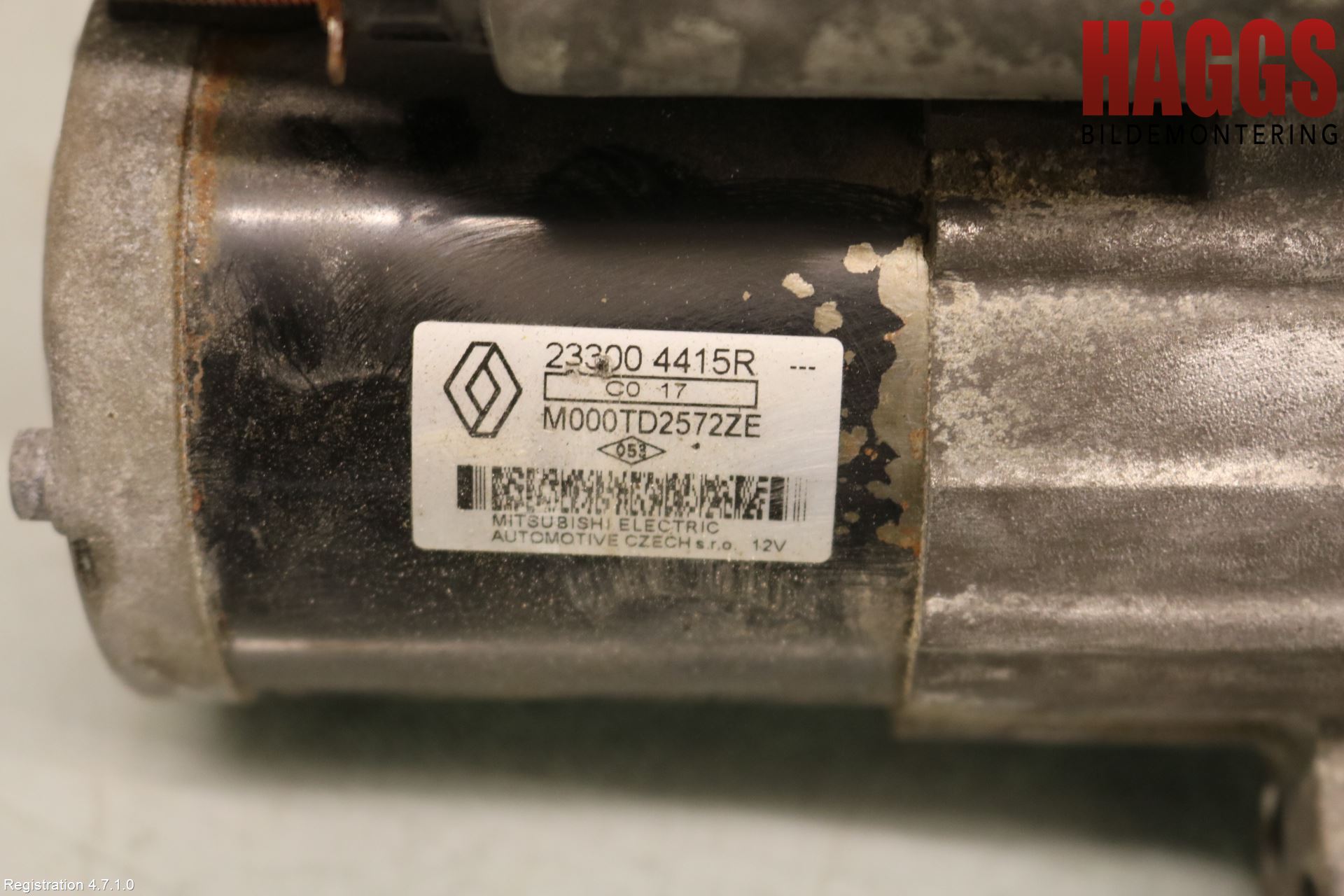 Nissan QASHQAI 17-21 Startmotor