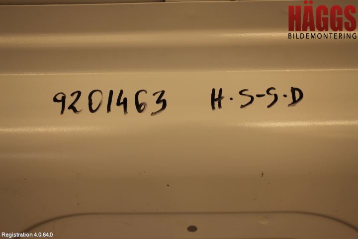 Ford TRANSIT CONNECT 03-08 Dörr Sido-Skjutdörr Hö