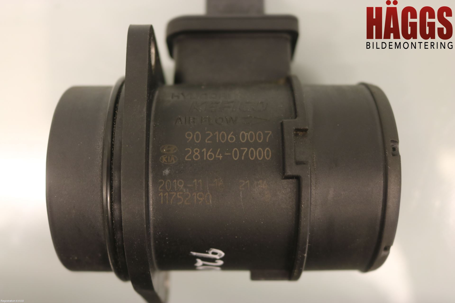 Hyundai i10 LA 20- Injluftmassamätare