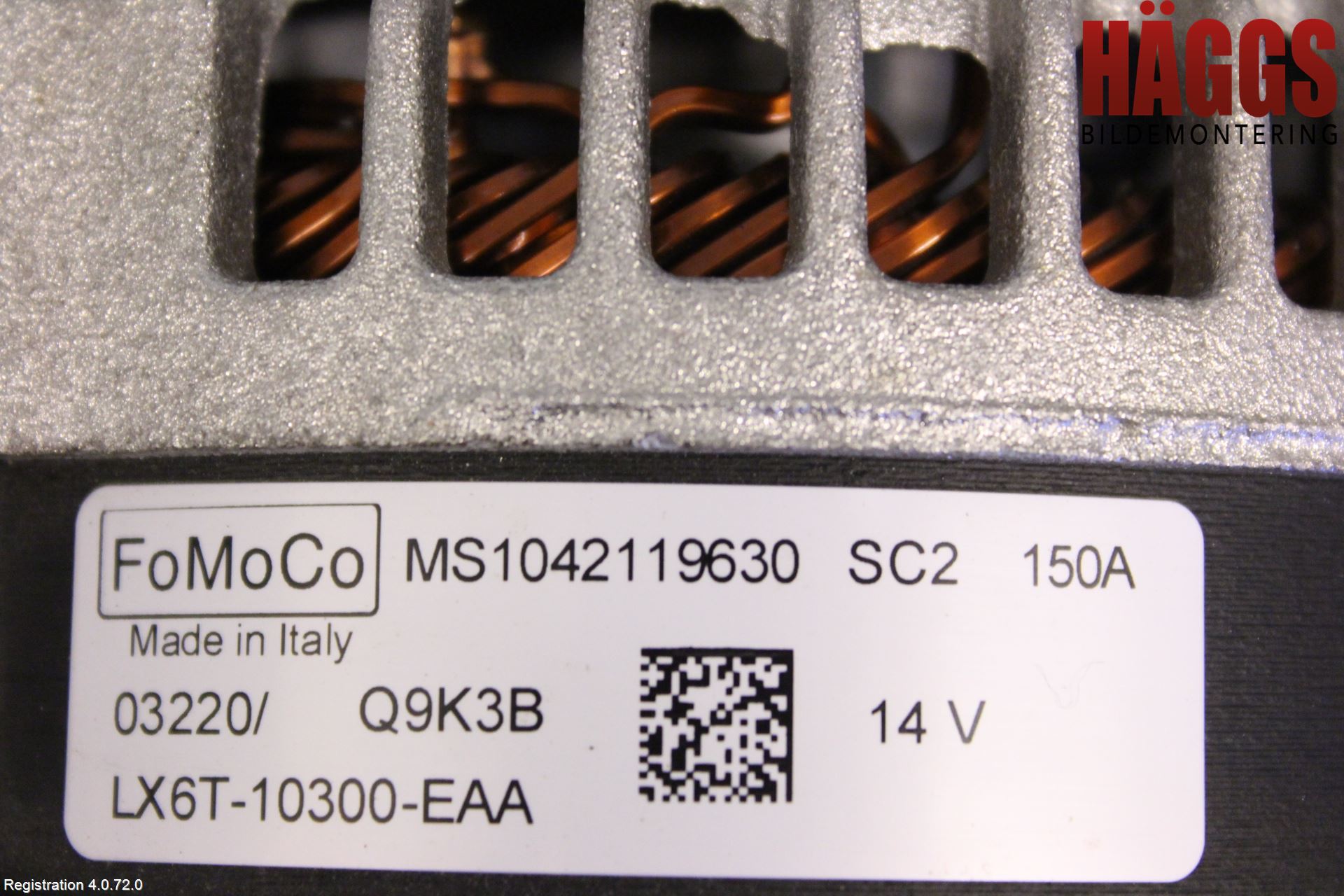 Ford FOCUS 19- Generator